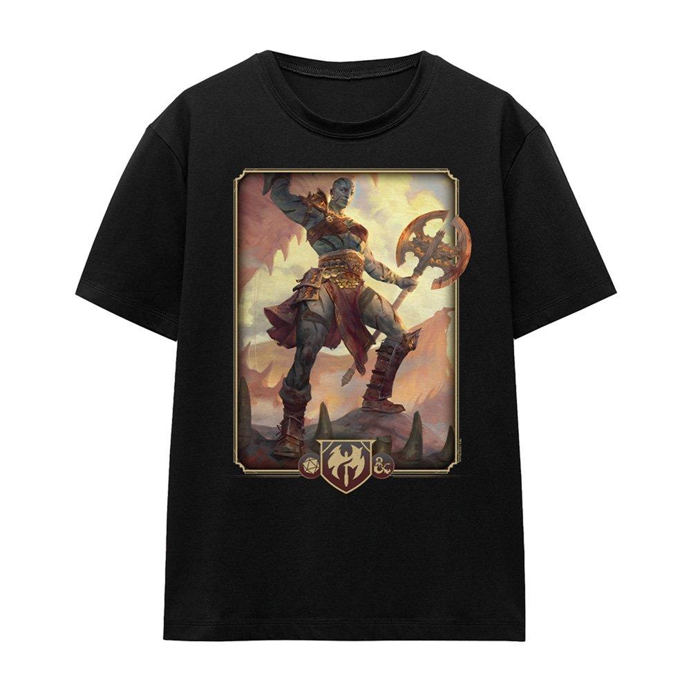Black - Hasbro - Dungeons & Dragons - 2024 Barbarian Key Art T-Shir - 4