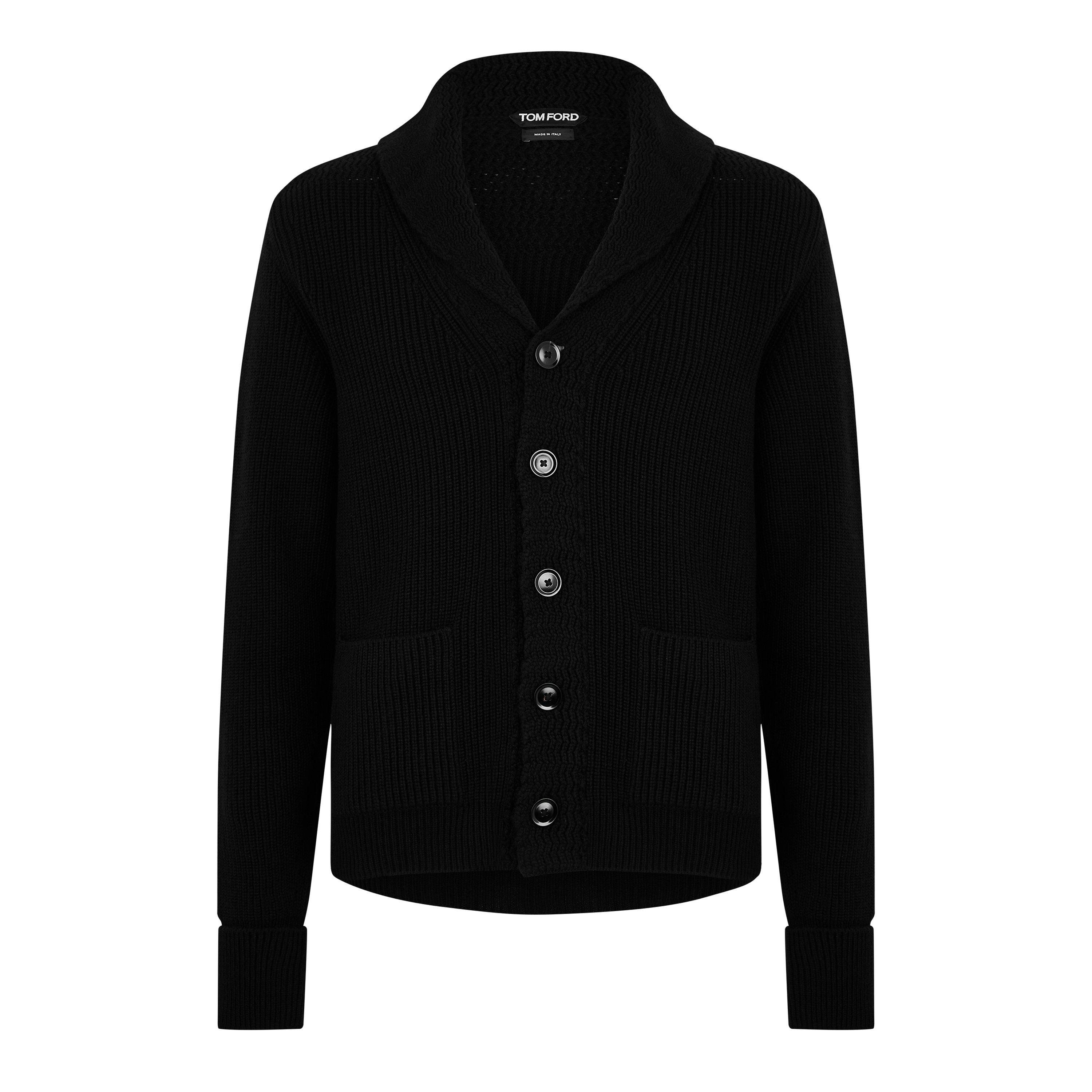 Black - Tom Ford - Cashmere Cardigan - 1