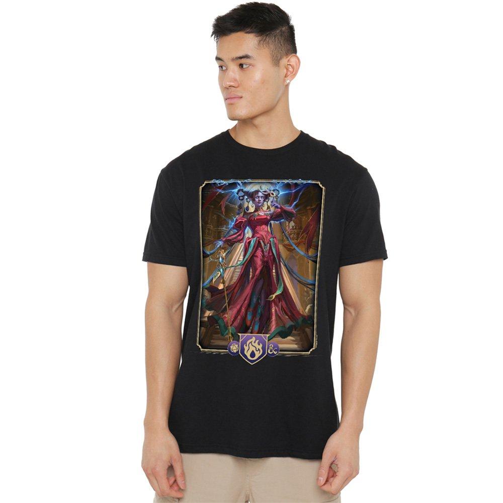 Black - Hasbro - Dungeons & Dragons - 2024 Sorcerer Key Art T-Shirt - 1