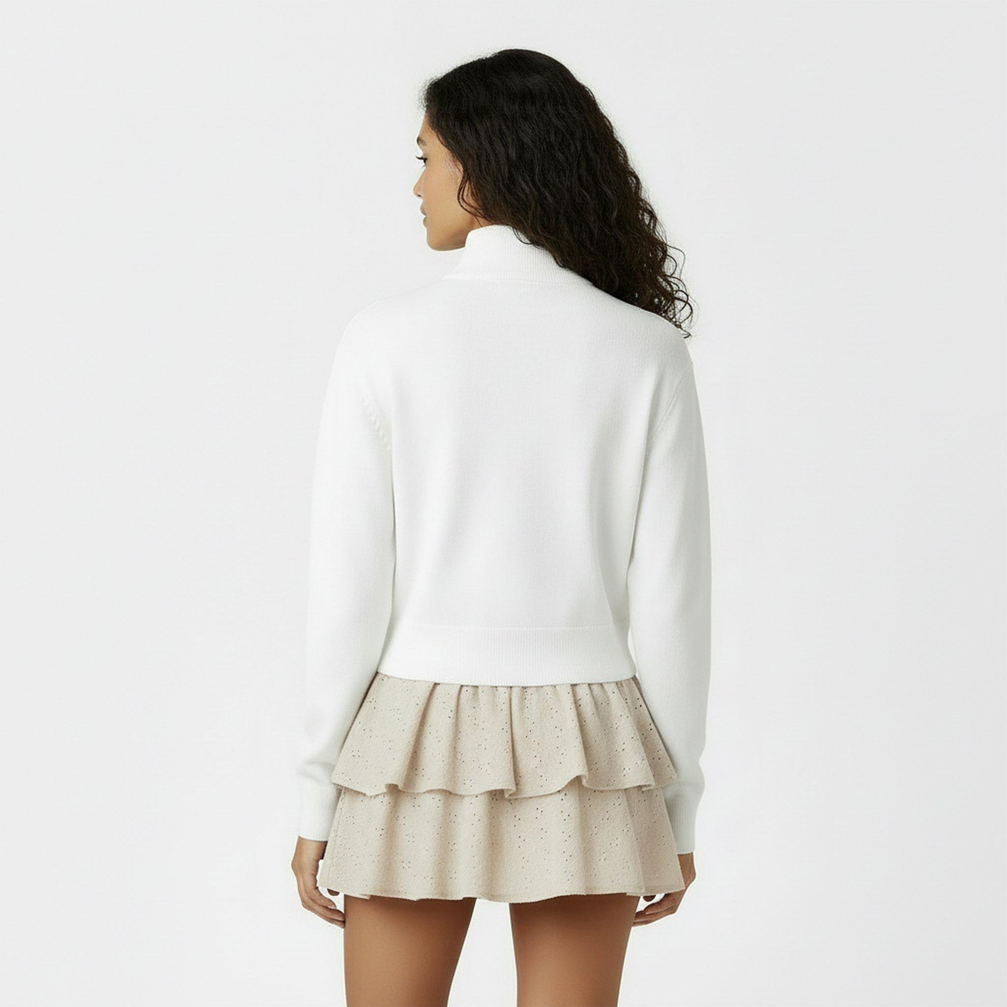 Jack Wills Women's 1/4 Zip Knitted Top | Sports Direct