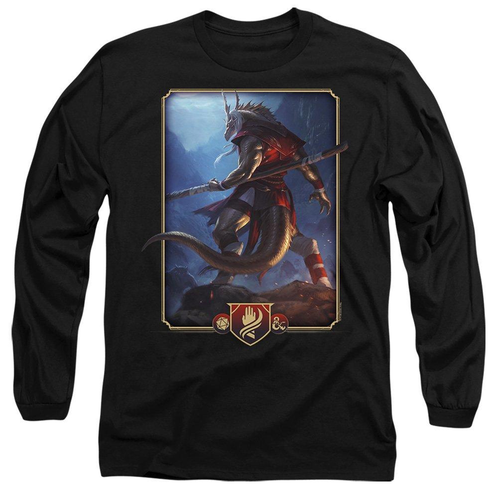 Black - Hasbro - Dungeons & Dragons - 2024 Monk Key Art Long Sleeve - 1