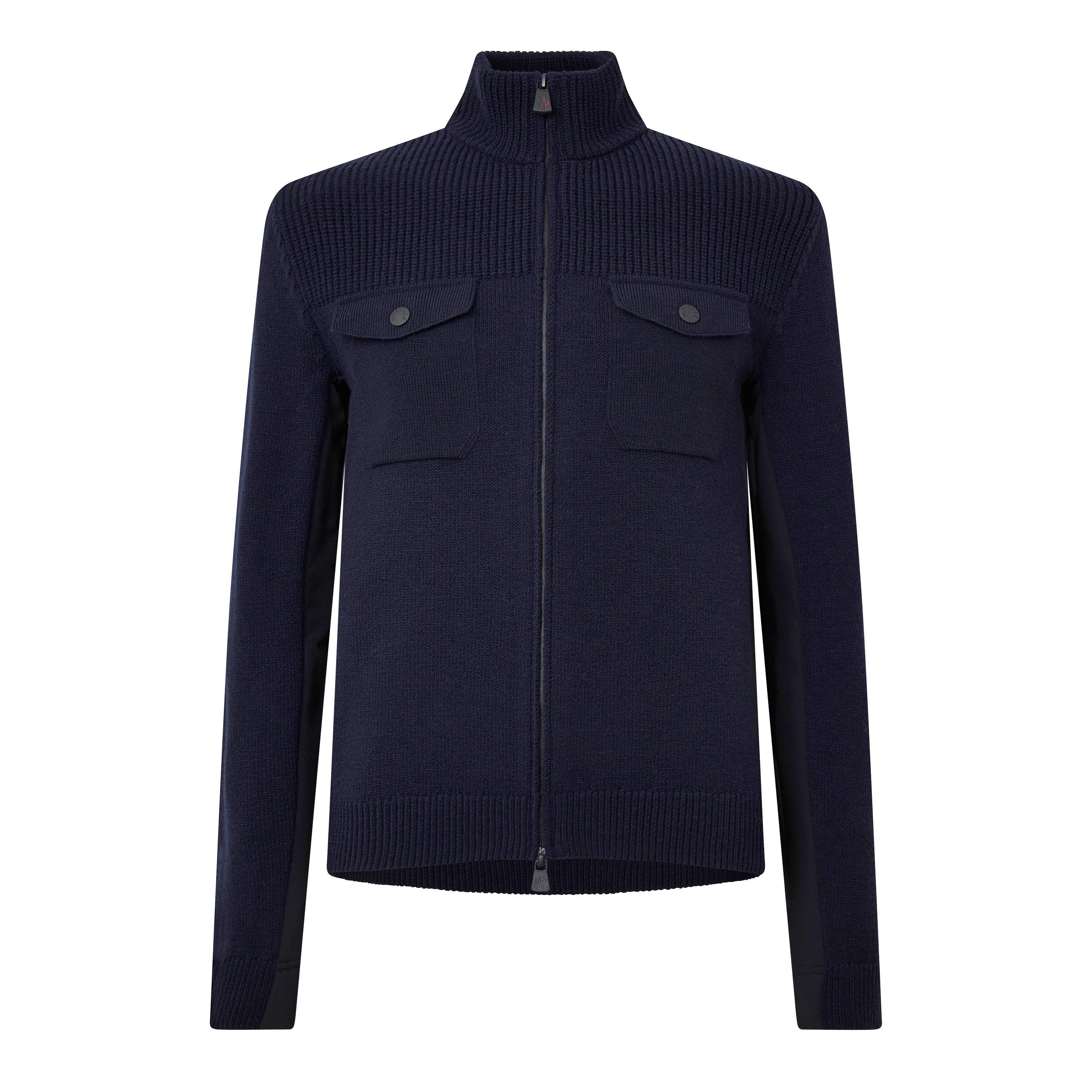 Navy 771 - Moncler - Moncler FZ Cardigan Sn64 - 1