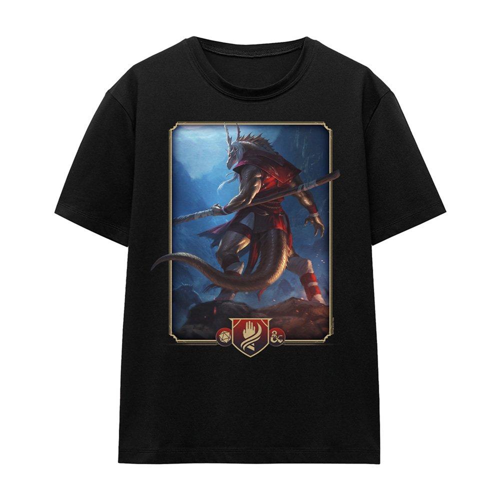 Black - Hasbro - Dungeons & Dragons - 2024 Monk Key Art T-Shirt - 4
