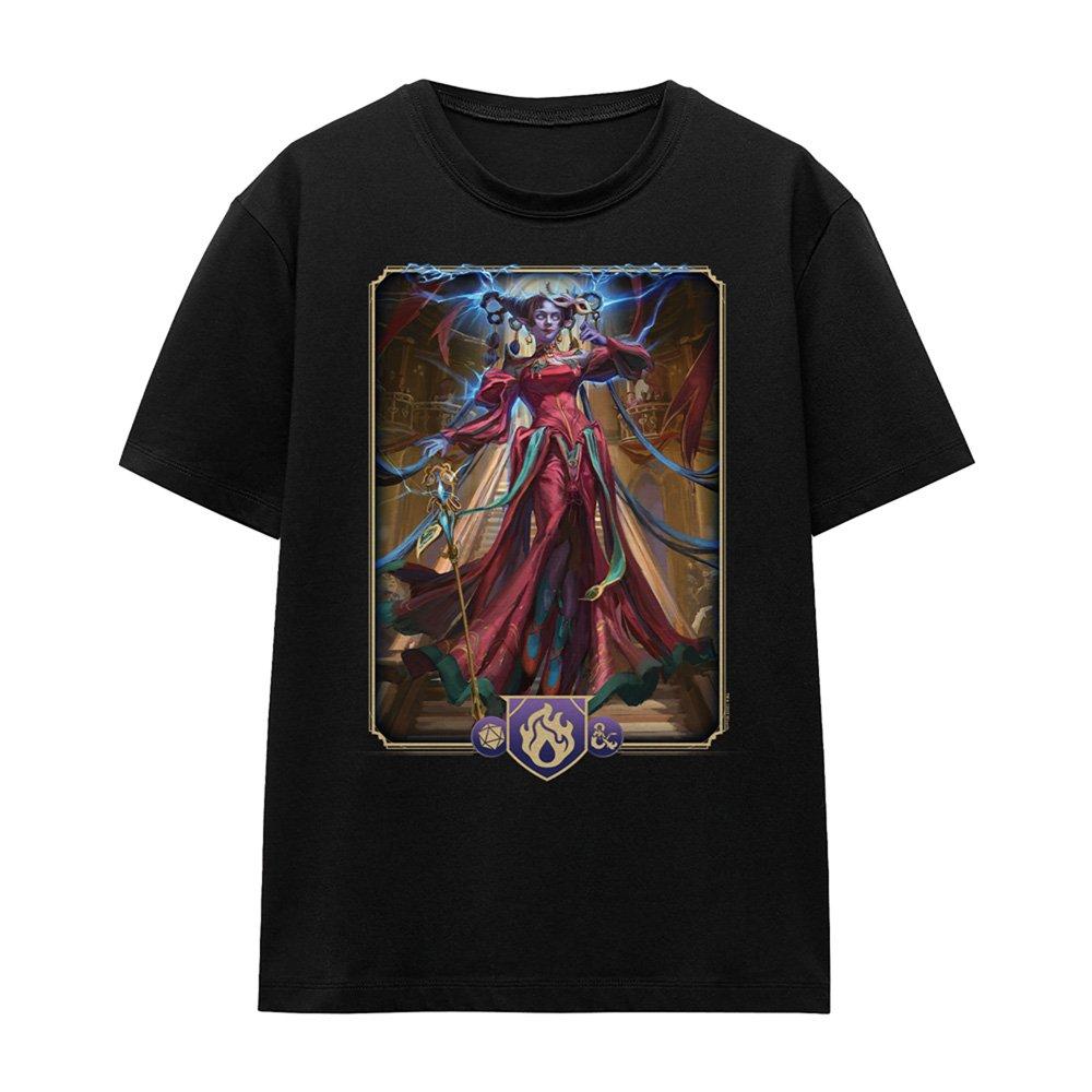 Black - Hasbro - Dungeons & Dragons - 2024 Sorcerer Key Art T-Shirt - 4