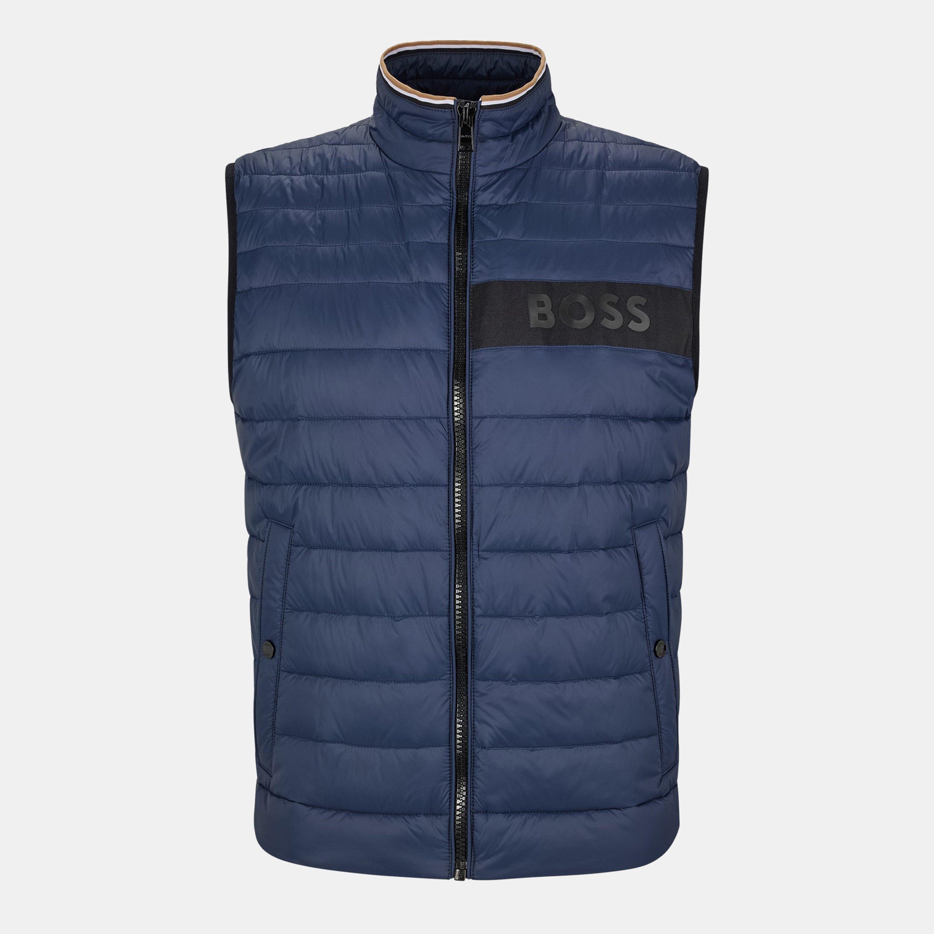 Boss Men's Darolan Sleeveless Gilet - Dark Blue - 46 (56)