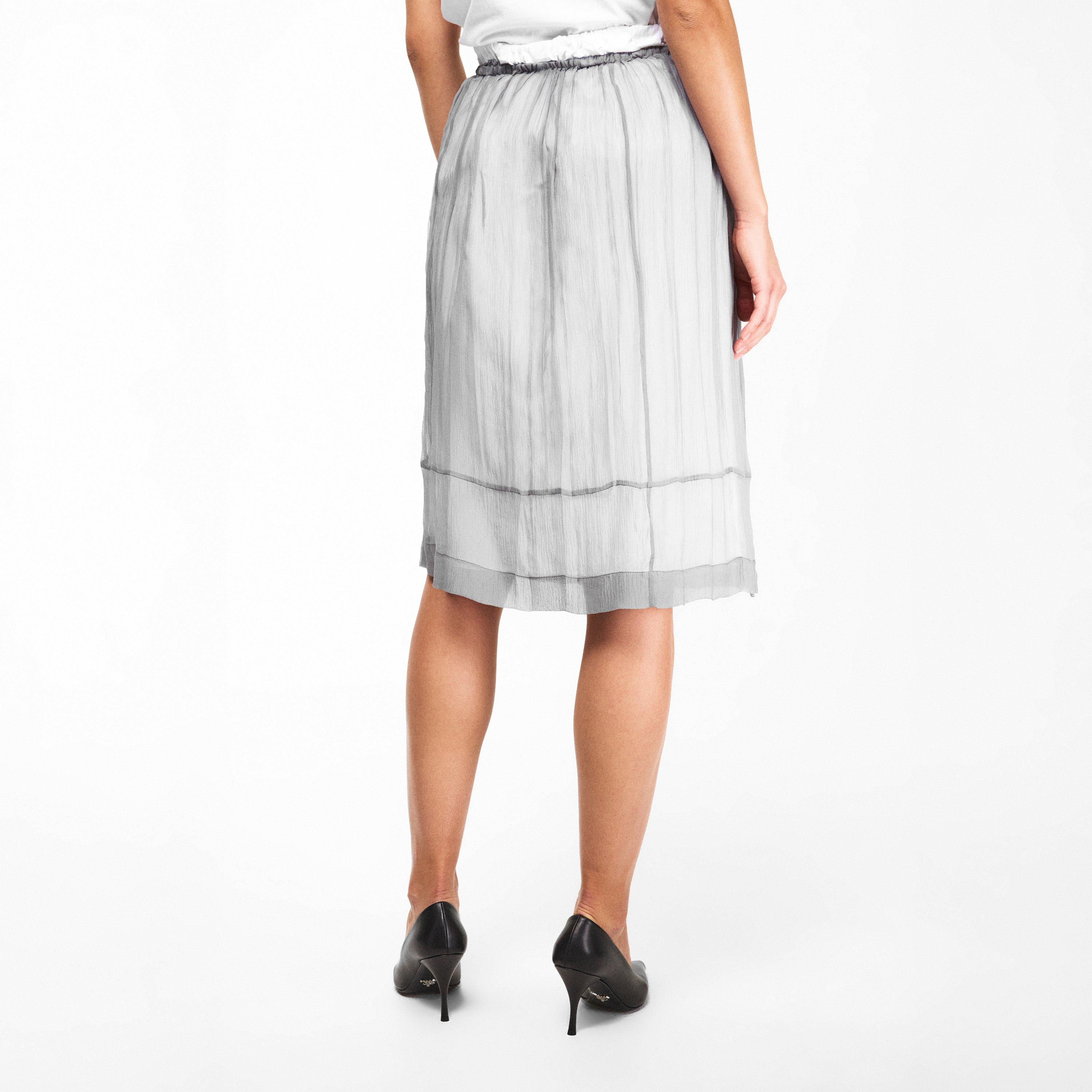 Aluminium - Prada - Prada Emroiderd Skrt Ld62 - 4