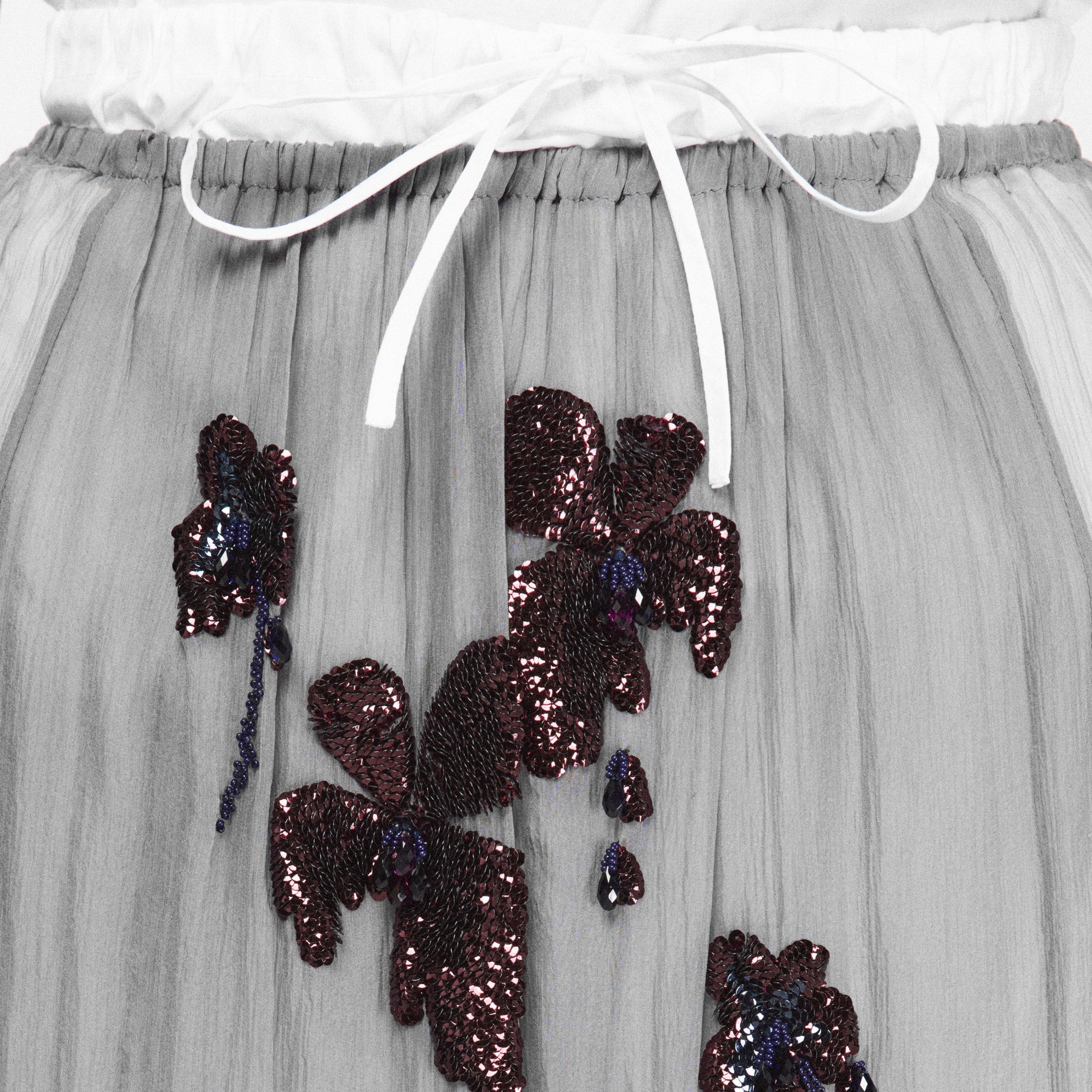 Aluminium - Prada - Prada Emroiderd Skrt Ld62 - 5