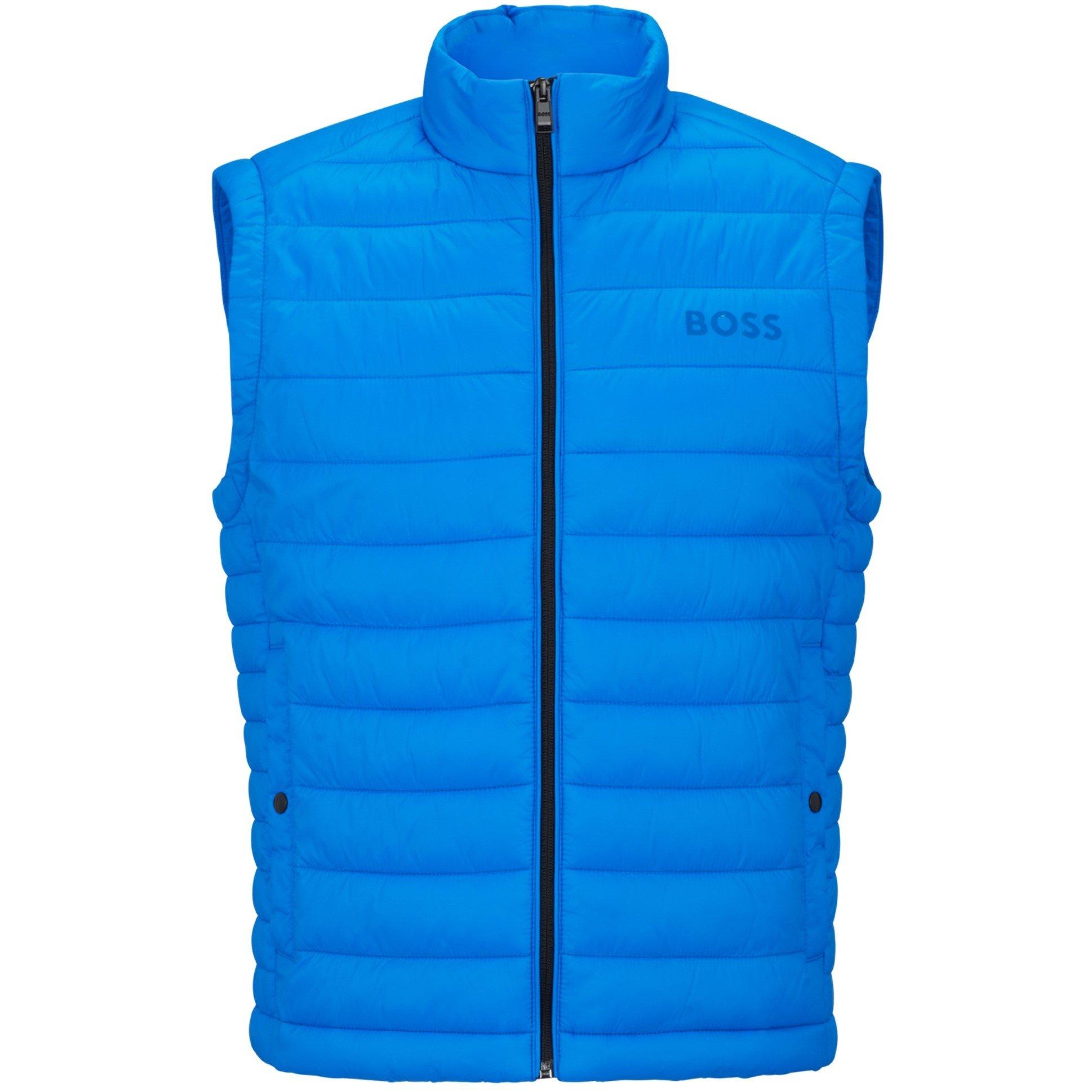 Bright Blue - Boss - Men's Calano Quilted Gilet