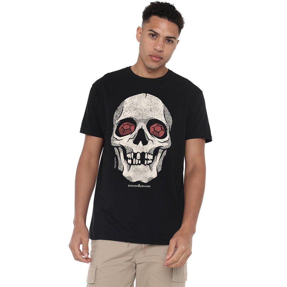 Black - Hasbro - Dungeons & Dragons Demilich Skull Mens Mens T-Shir - 1