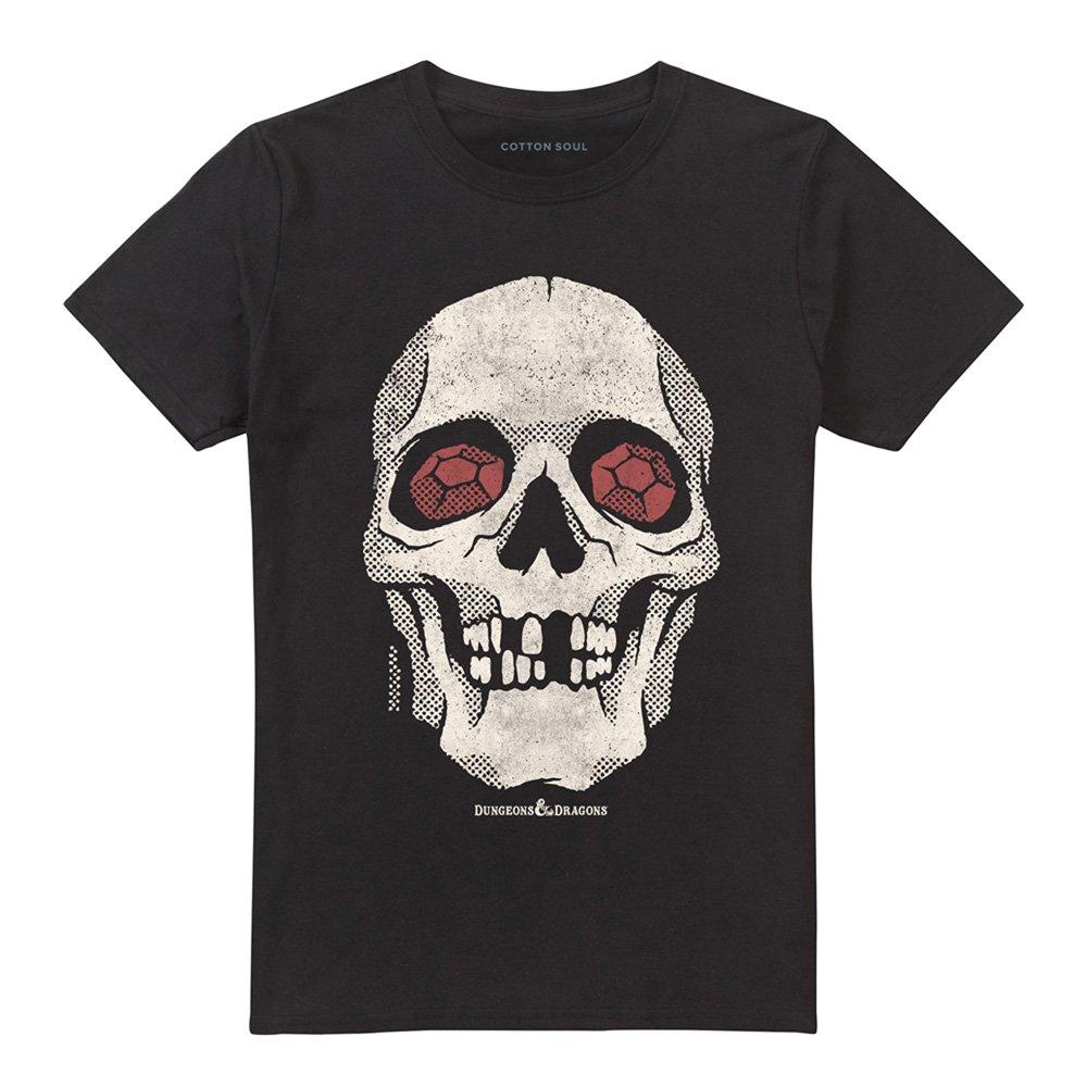 Black - Hasbro - Dungeons & Dragons Demilich Skull Mens Mens T-Shir - 4
