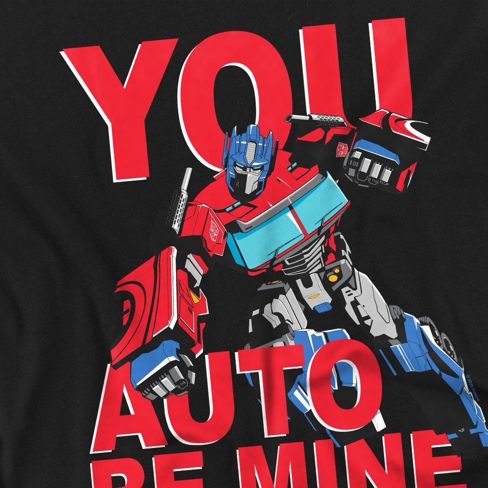 Black - Hasbro - Transformers You Auto Be Mine Adults T-Shirt Blac - 2