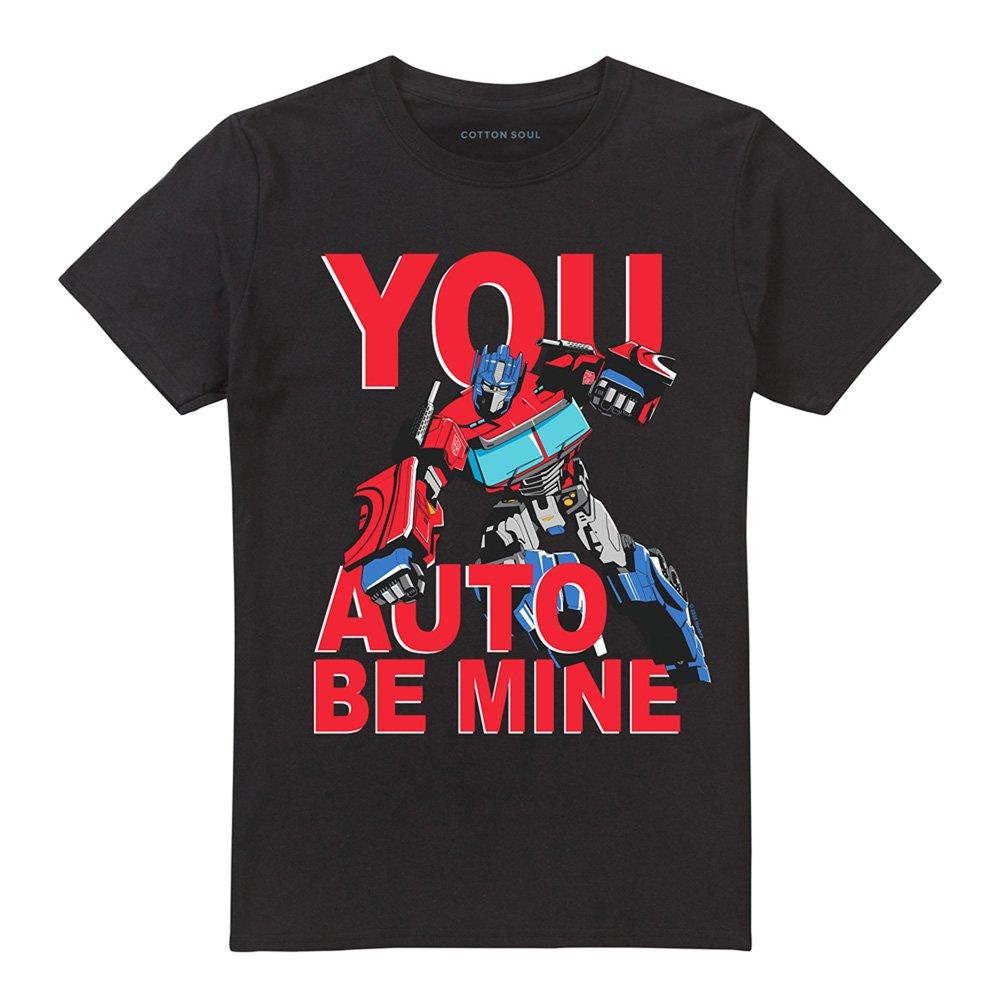 Black - Hasbro - Transformers You Auto Be Mine Adults T-Shirt Blac - 4