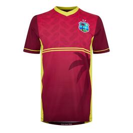 Castore West Indies ODI Short Sleeve Shirt Adults