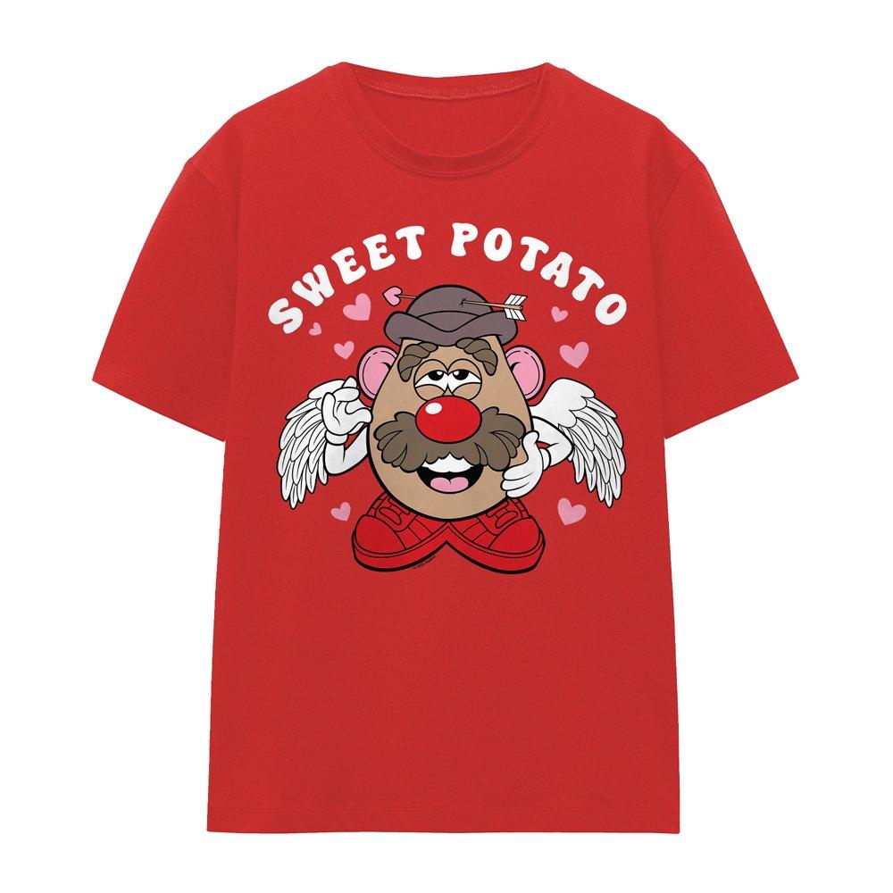 Red - Hasbro - Mr Potato Head Sweet Potato s Classic T-Shirt Red - 4