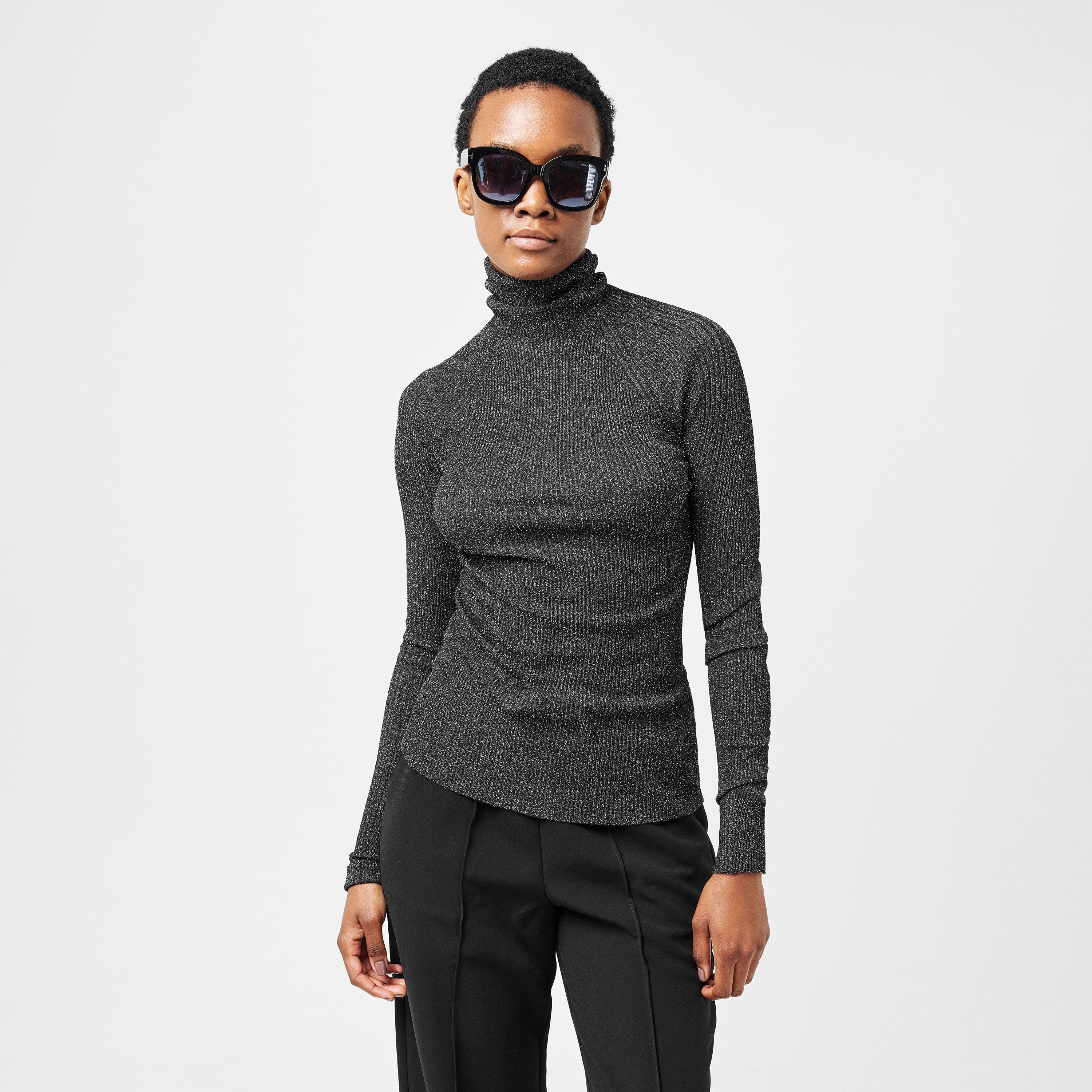 Black - Boss - Women's  Frosina Sweater Vest - 3