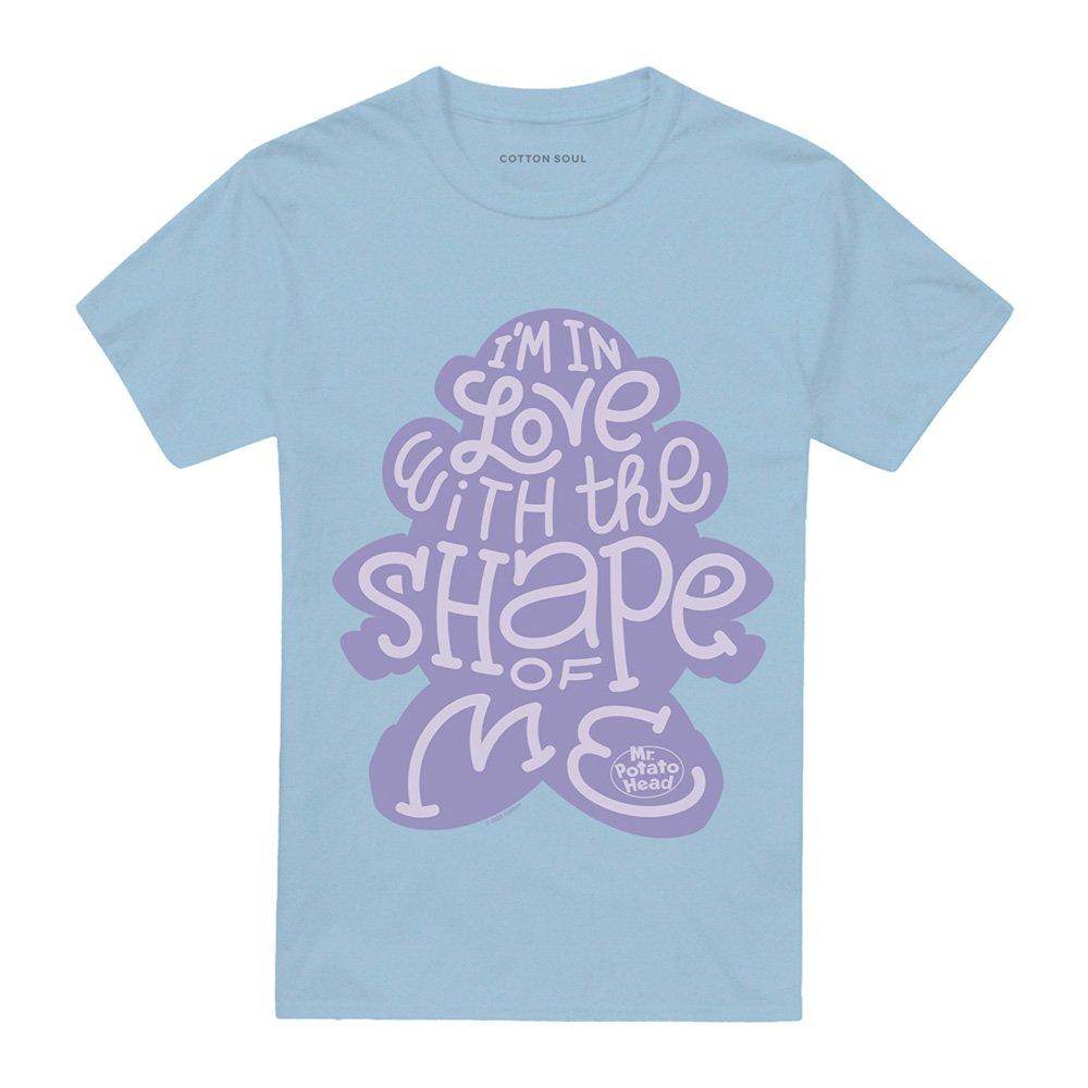 Light Blue - Hasbro - Mr Potato Head Shape Of Me Adults T-Shirt Light B - 4