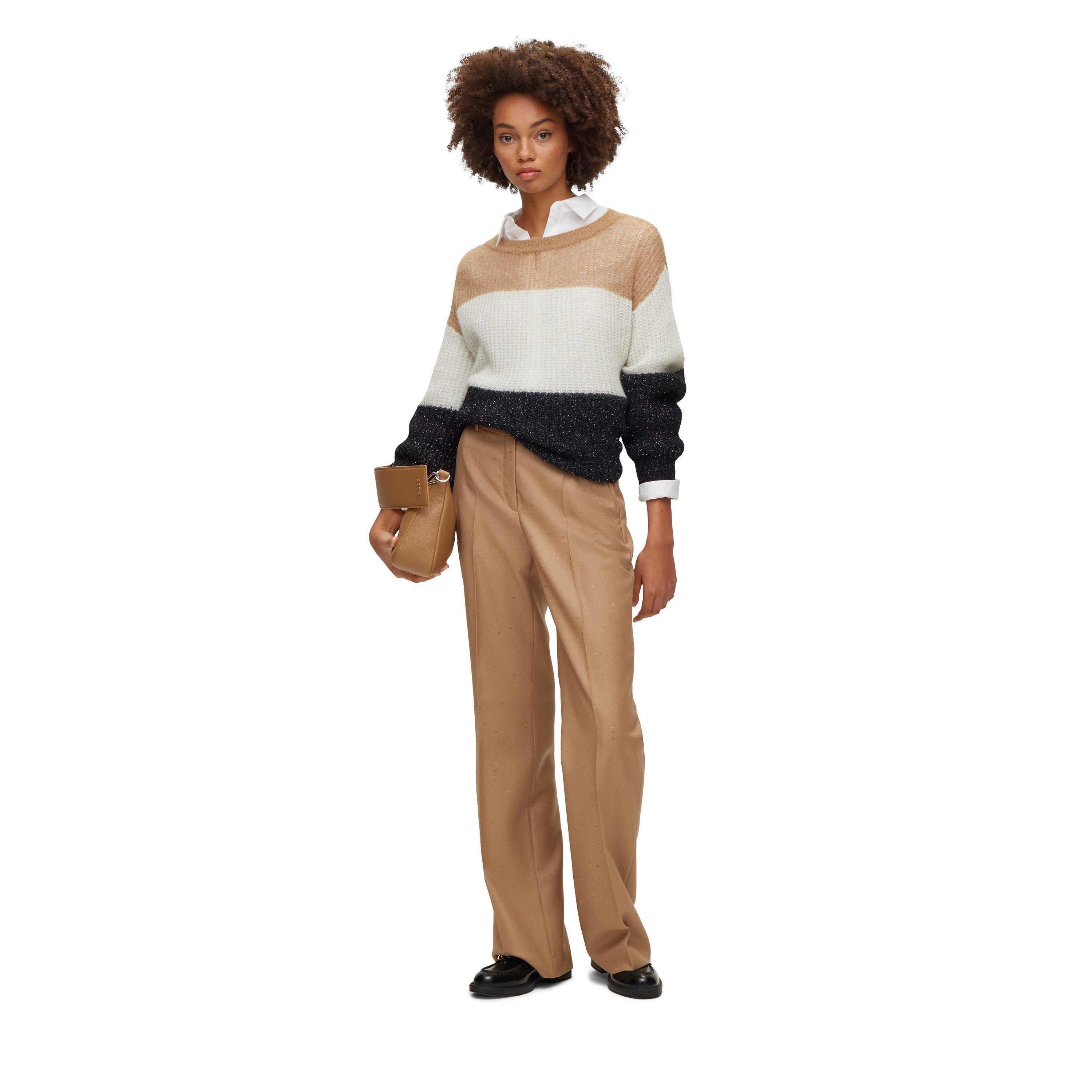 Boss Women's Fuoline Knitted Sweater Vest - Open Misc - 10 (M)