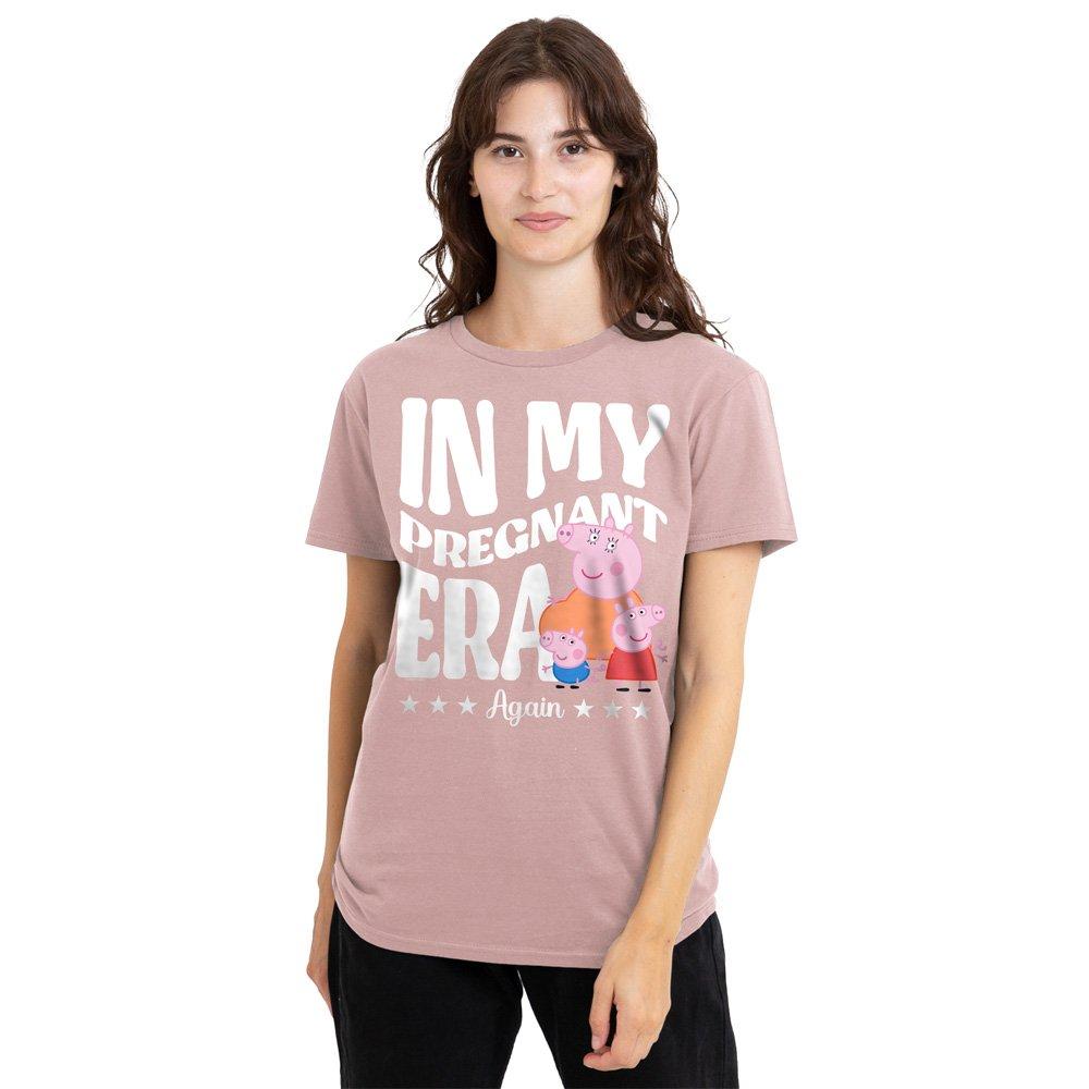 Rose - Hasbro - Peppa Pig Mummy Pig Pregnant Era Again T-Shirt Po - 1