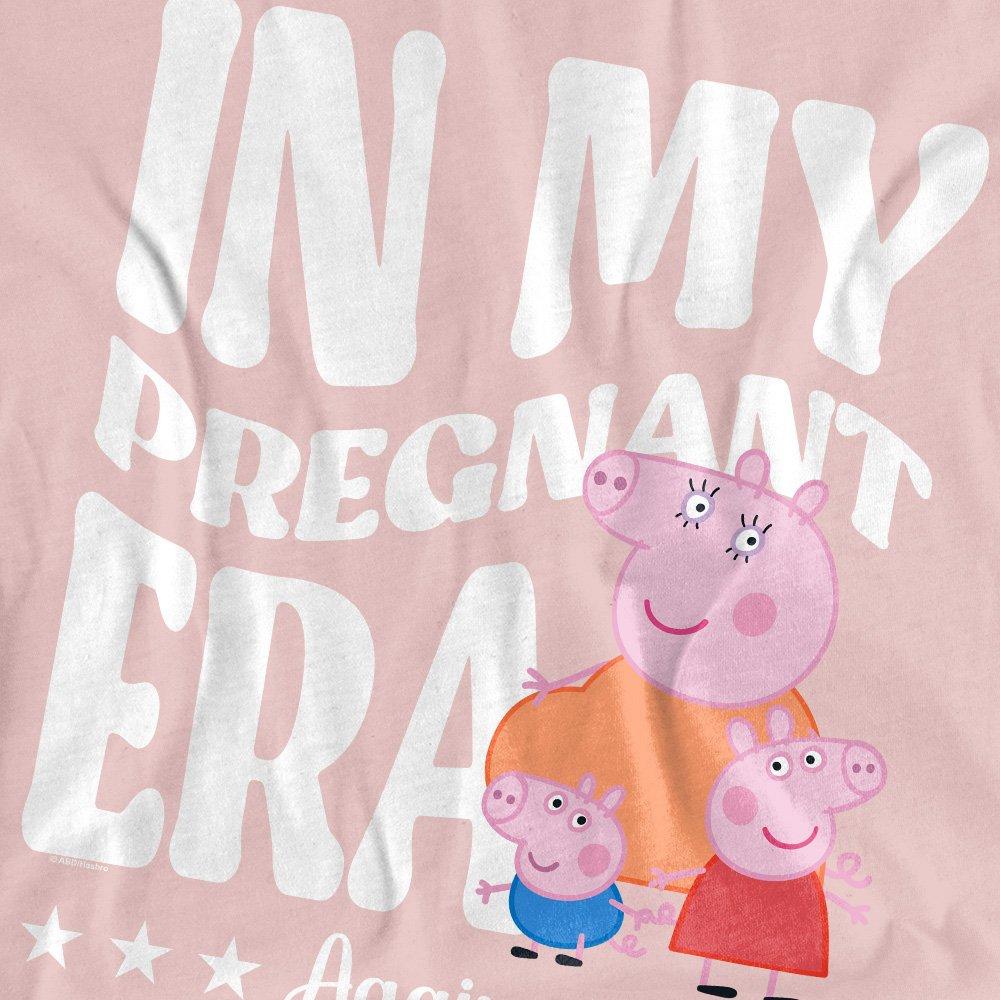 Rose - Hasbro - Peppa Pig Mummy Pig Pregnant Era Again T-Shirt Po - 2