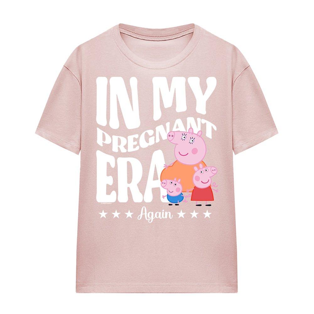 Rose - Hasbro - Peppa Pig Mummy Pig Pregnant Era Again T-Shirt Po - 4