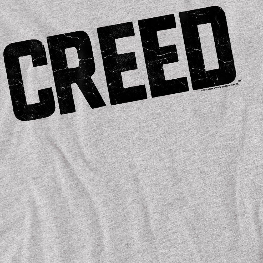 Grey - Creed - Creed Cracked Logo T Shirt Athletic Heather - 2