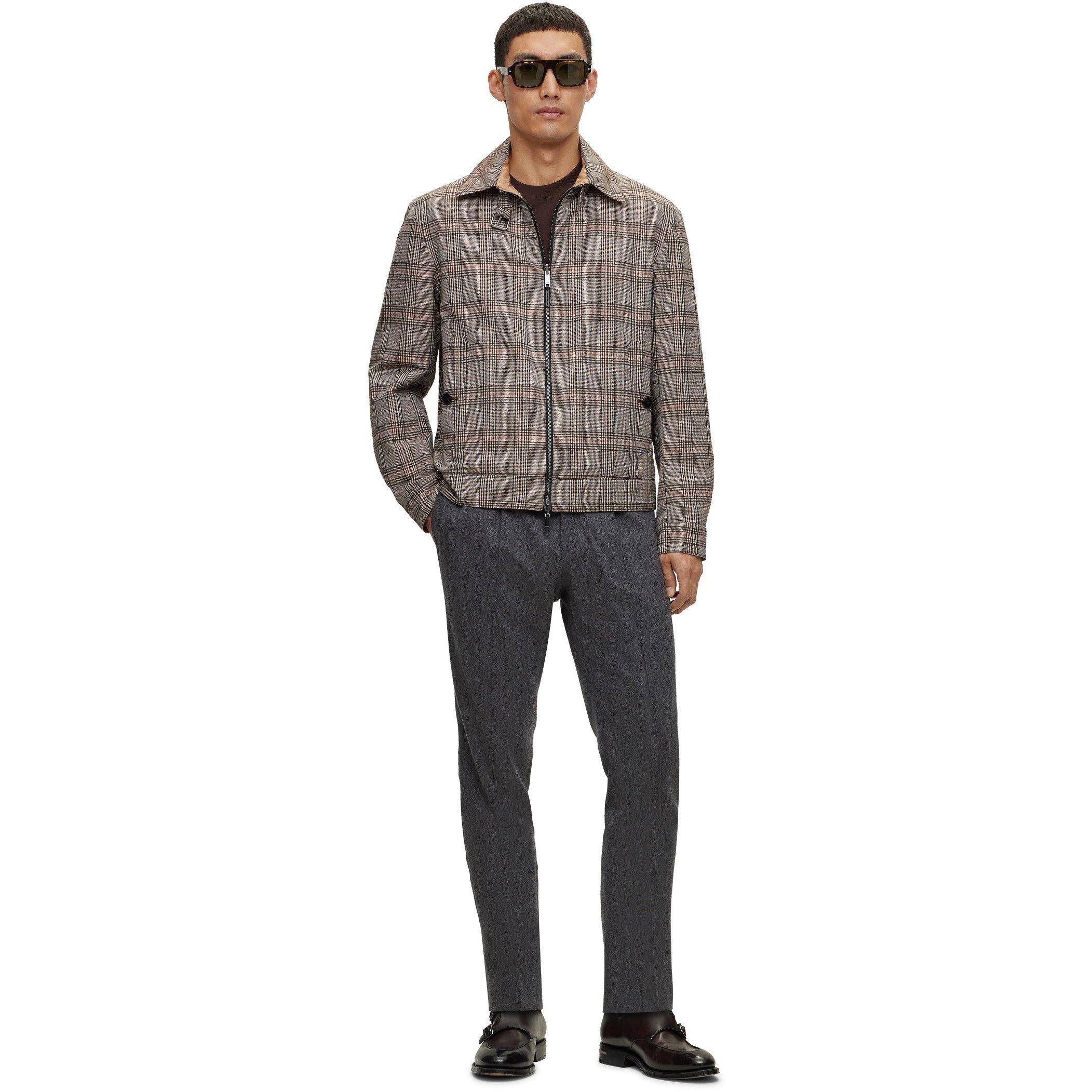 Medium Beige - Boss - Men's Coverse Formal Jacket - 4