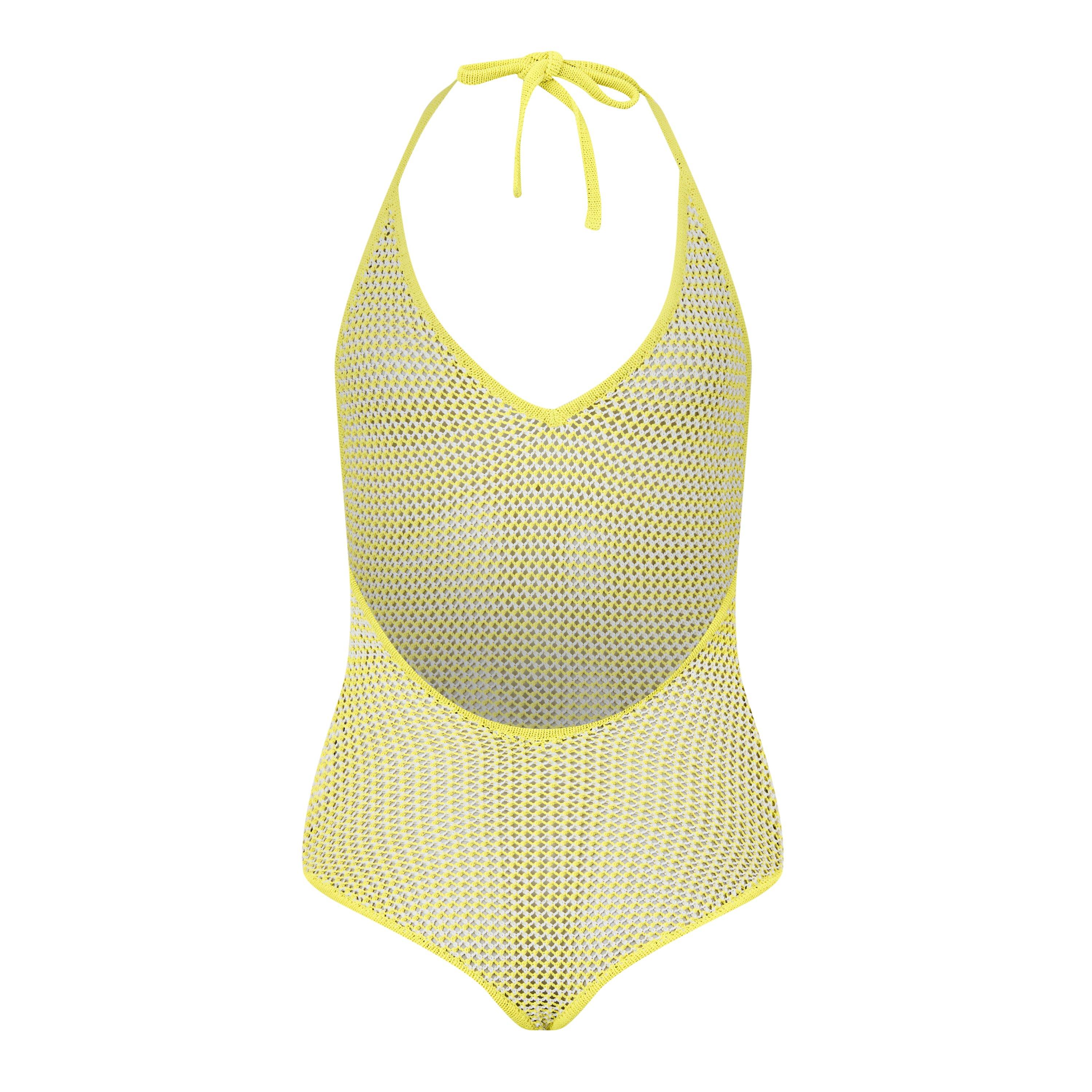 Sgrss/Stri./Blk - Bottega Veneta - Women's Minimalist Bodysuit - 2