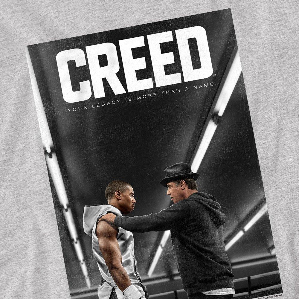 Grey - Creed - Creed Poster T Shirt Athletic Heather - 2