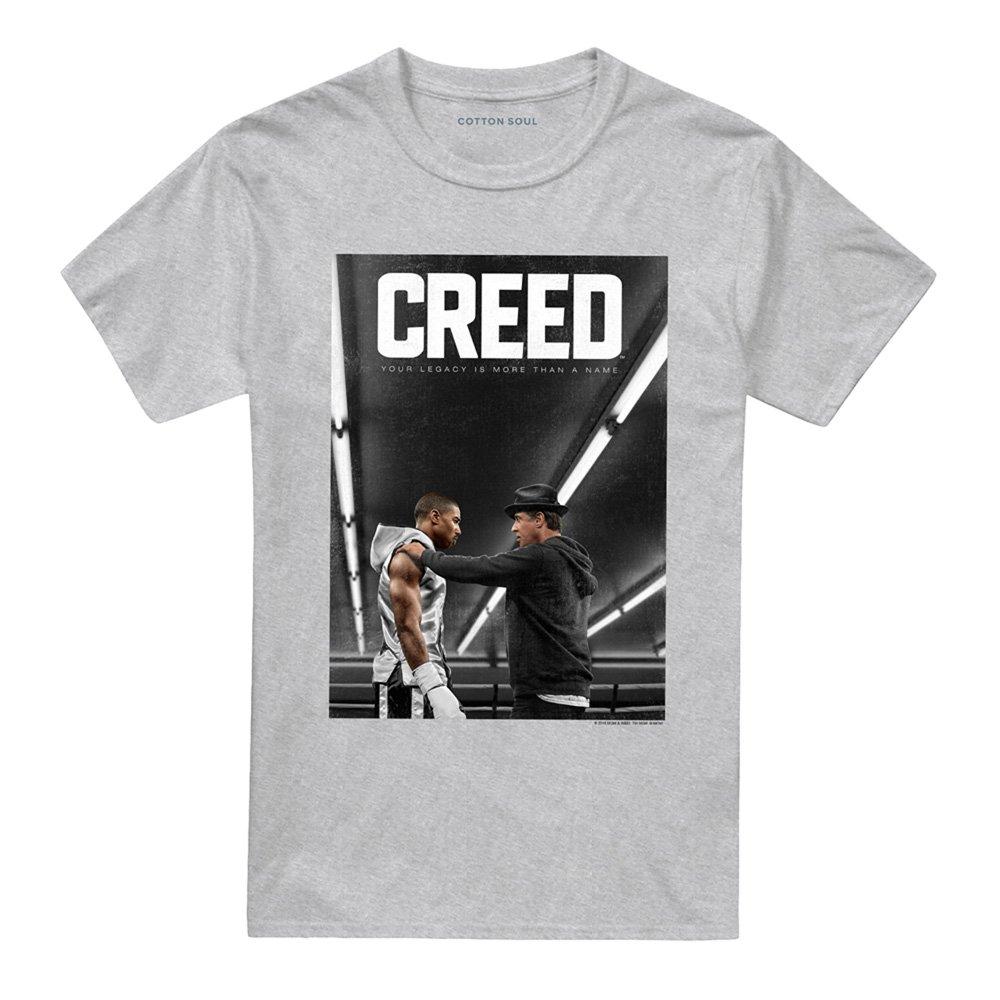 Grey - Creed - Creed Poster T Shirt Athletic Heather - 4