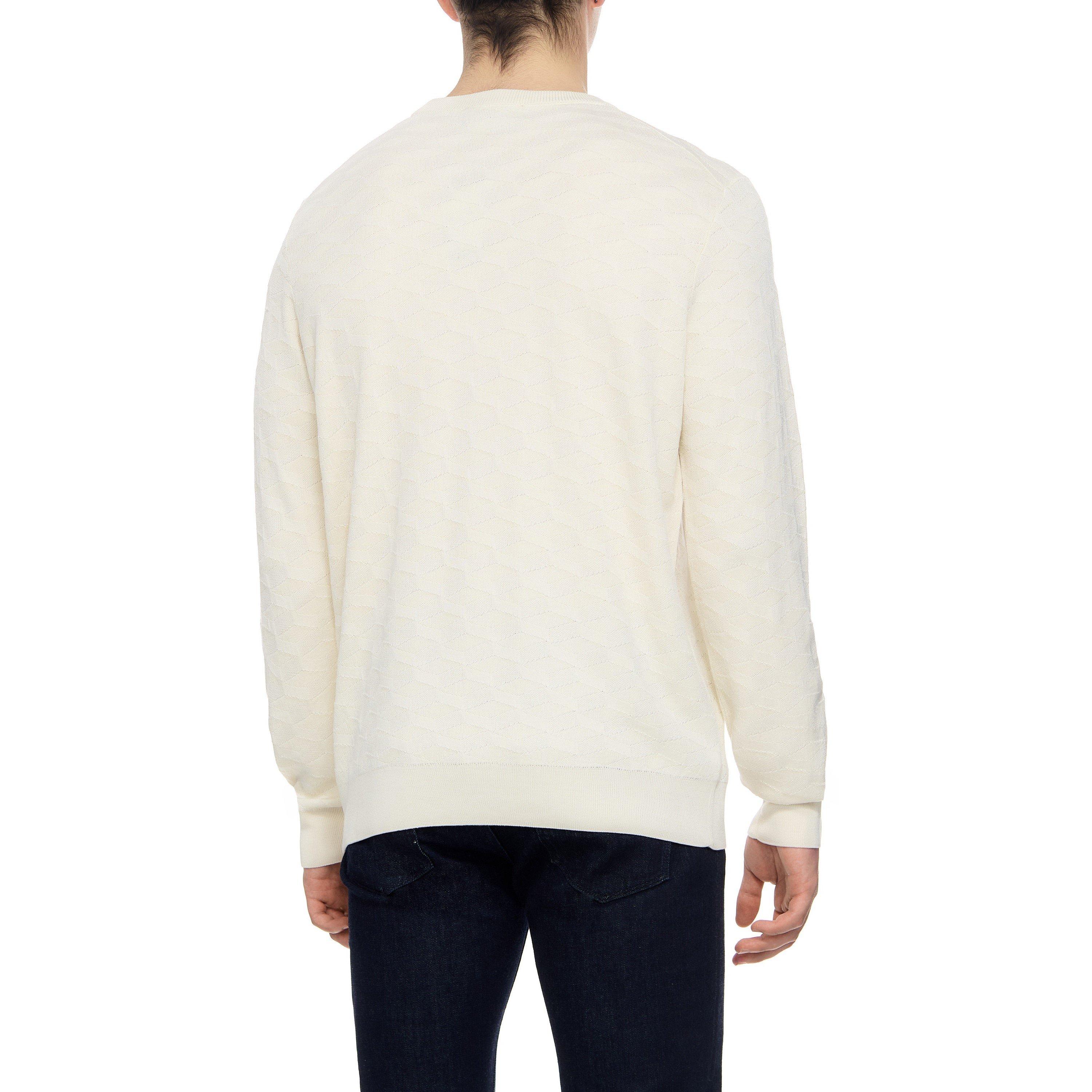 Open White - Boss - Men's L-Odante Sweater Vest - 2