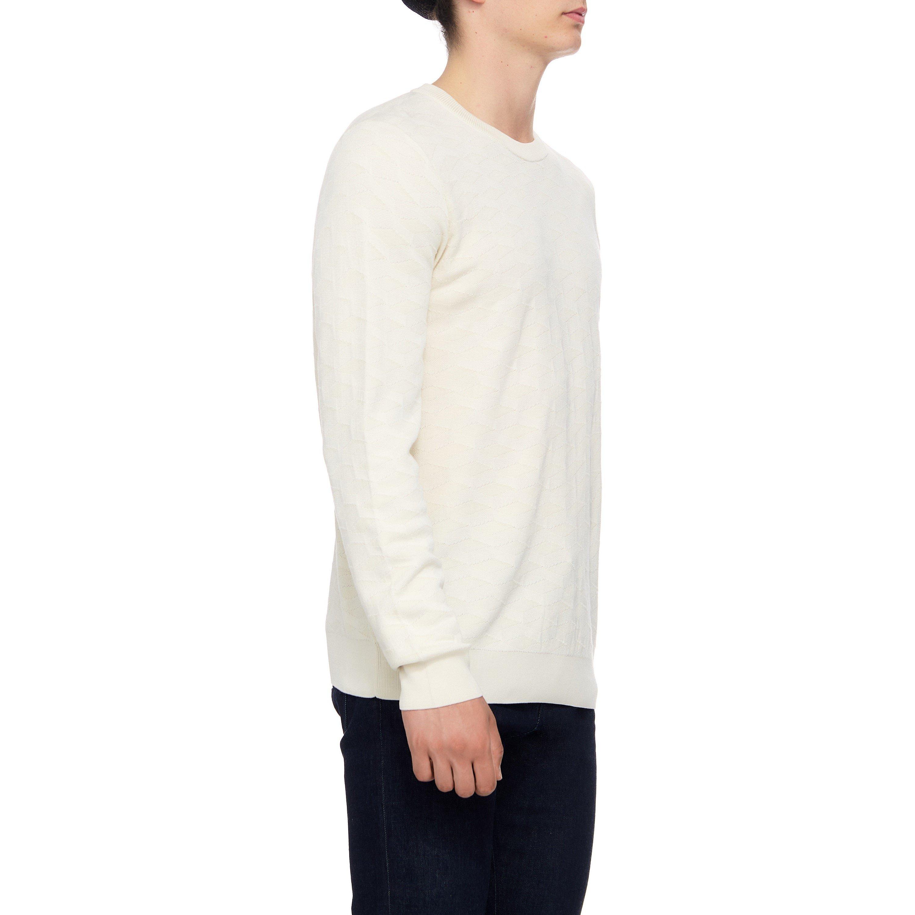 Open White - Boss - Men's L-Odante Sweater Vest - 3