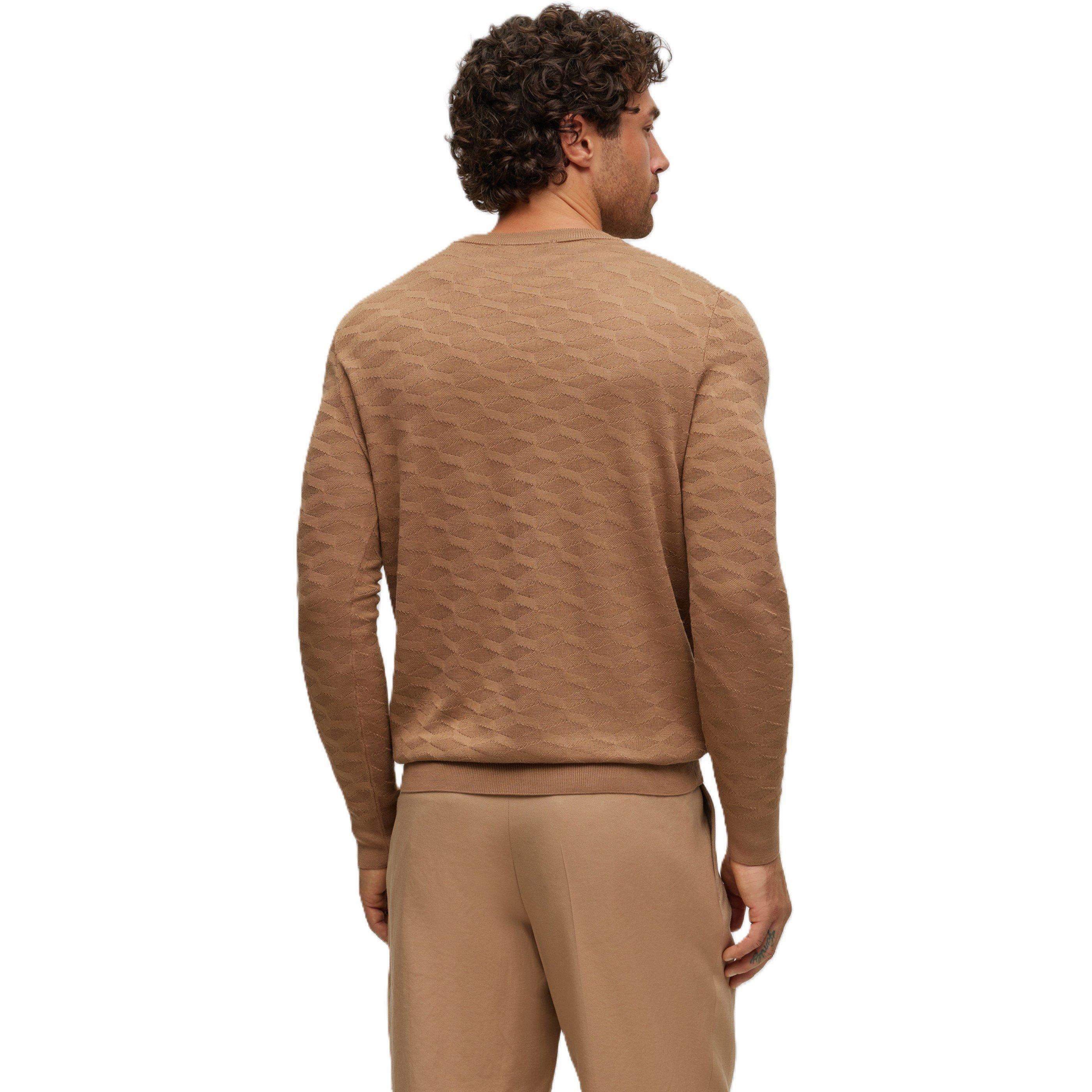 Medium Beige - Boss - Men's L-Odante Sweater Vest - 2