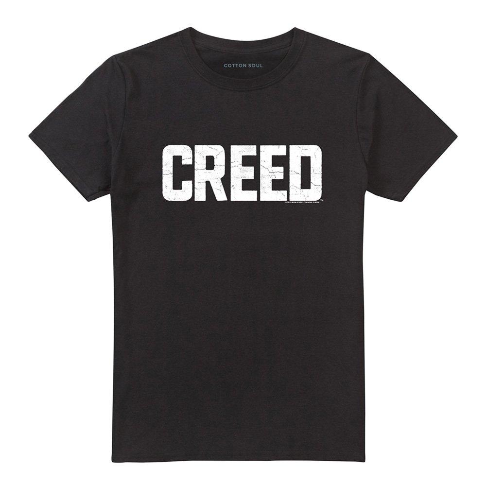 Black - Creed - Creed Cracked Logo T Shirt Black - 4