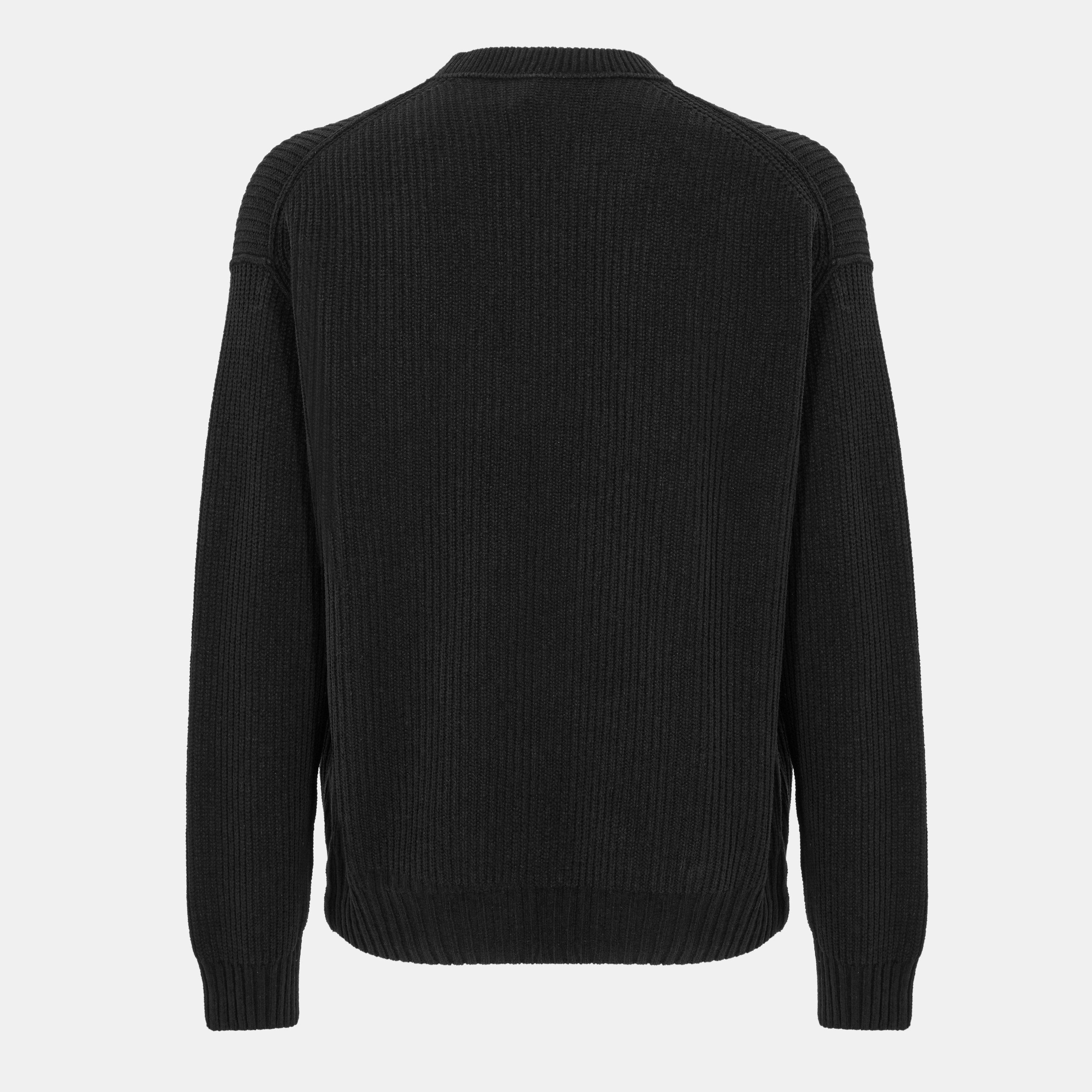 Black - Boss - Men's Kinillo Knitwear Jumper - 2