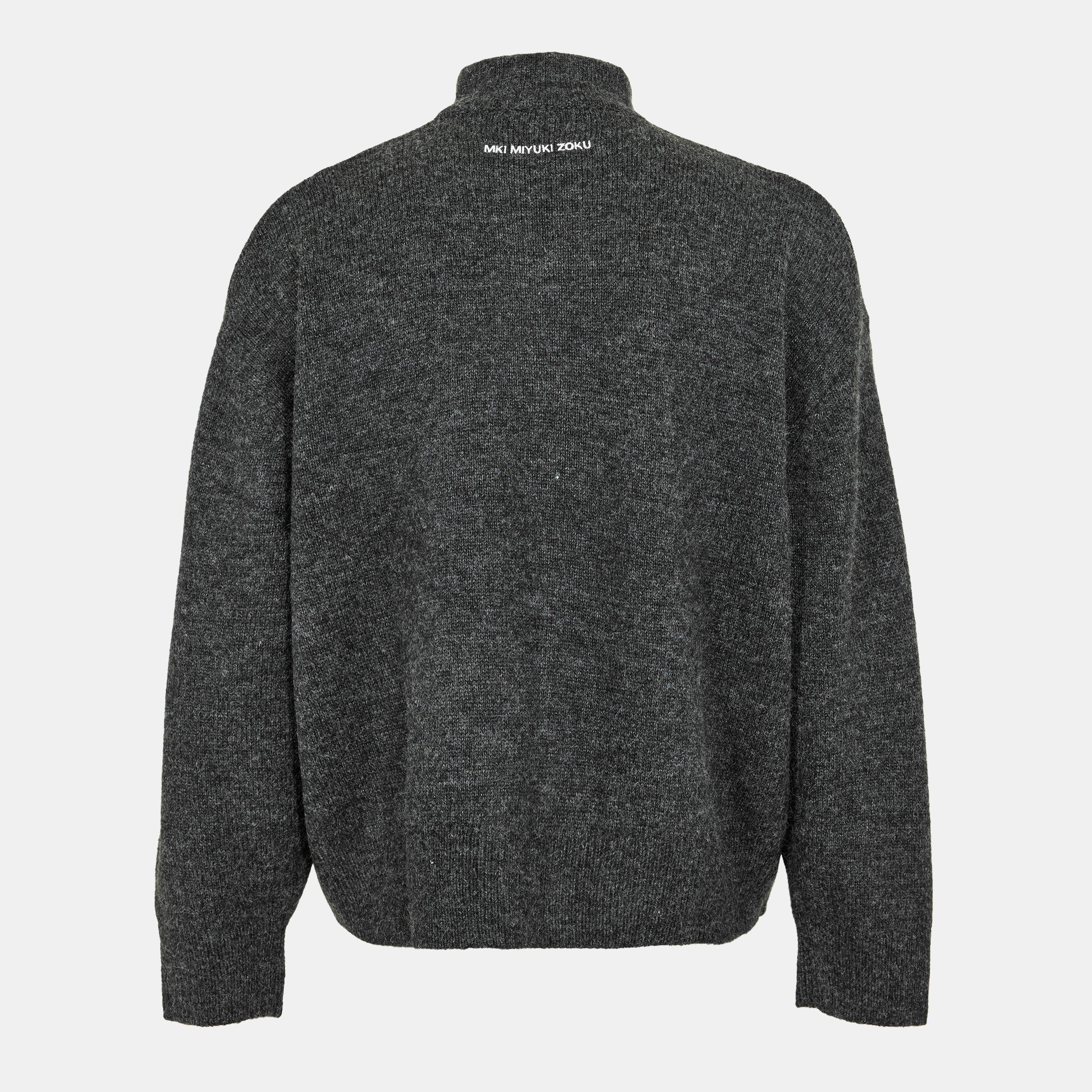 Charcoal - MKI MIYUKI ZOKU - MKI Mohair Trk Jkt Sn54 - 2