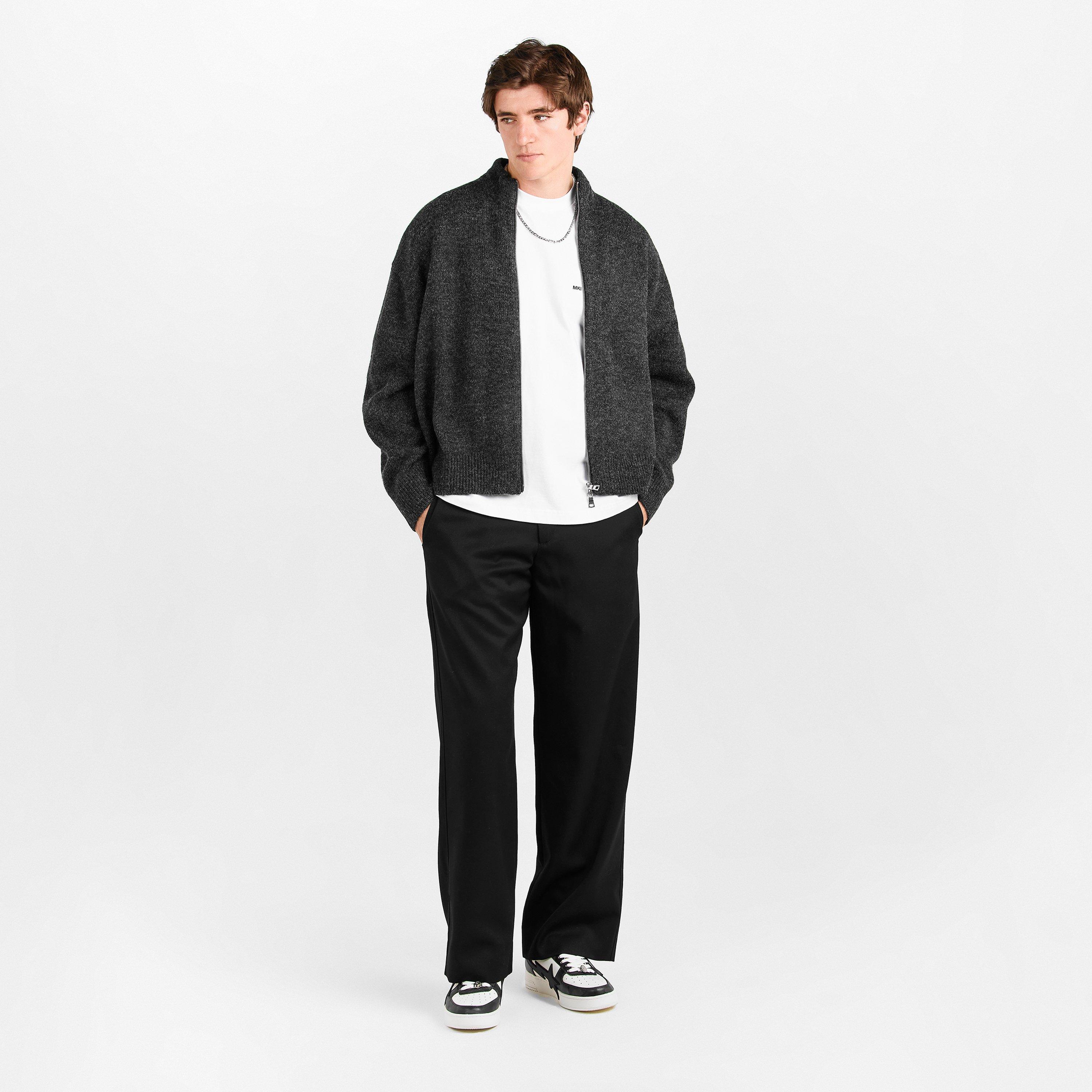 トップス YOKE WOOL MOHAIR TRACKER JACKET MKI Men's Mohair Track Jacket | Cruise Fashion