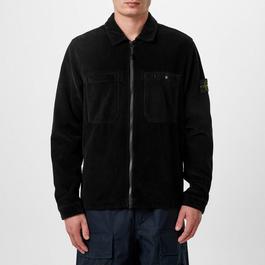 Stone Island Compass Cotton Corduroy Overshirt