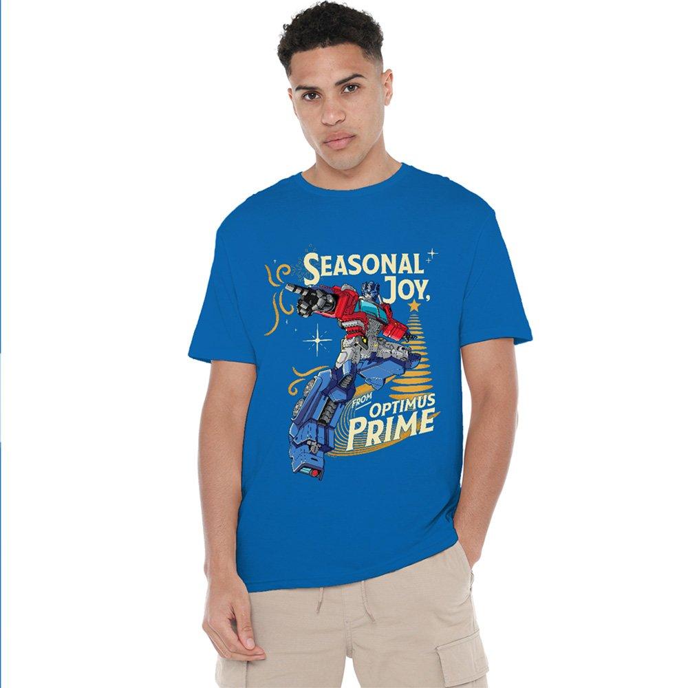 Royal - Transformers - Transformers Seasonal Joy Optimus Prime T Shirt Ro - 1