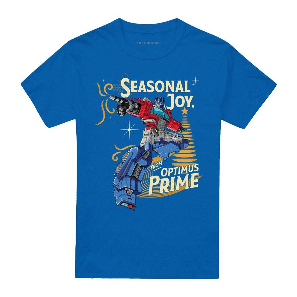 Royal - Transformers - Transformers Seasonal Joy Optimus Prime T Shirt Ro - 4