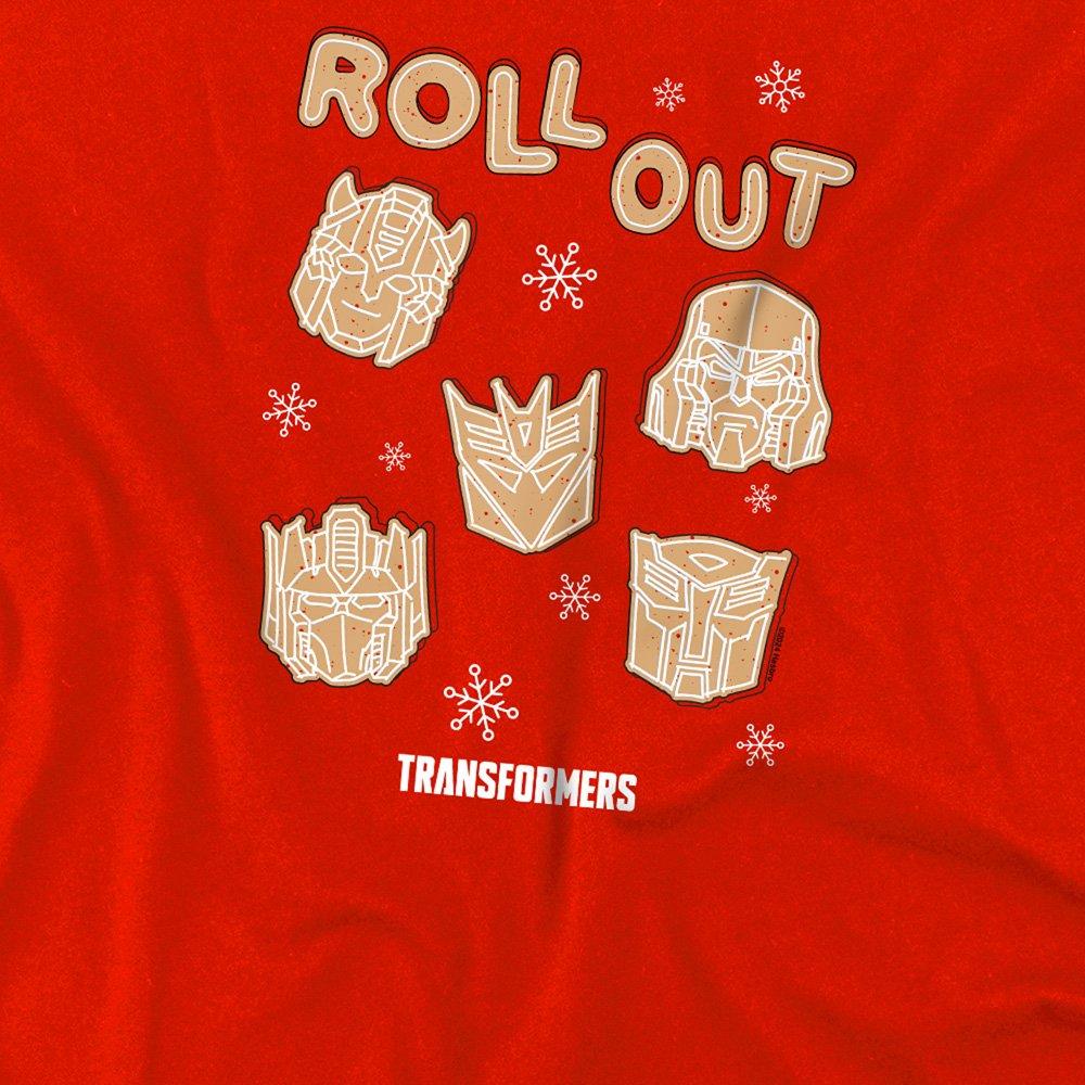 Red - Transformers - Transformers Roll Out Cookies T-Shirt Red - 2