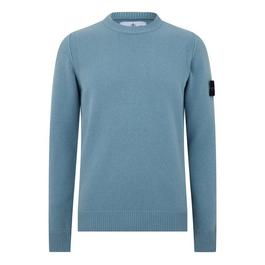 Stone Island Lambswool Crew Neck Knit Jumper