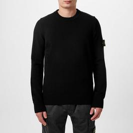 Stone Island Lambswool Crew Neck Knit Jumper