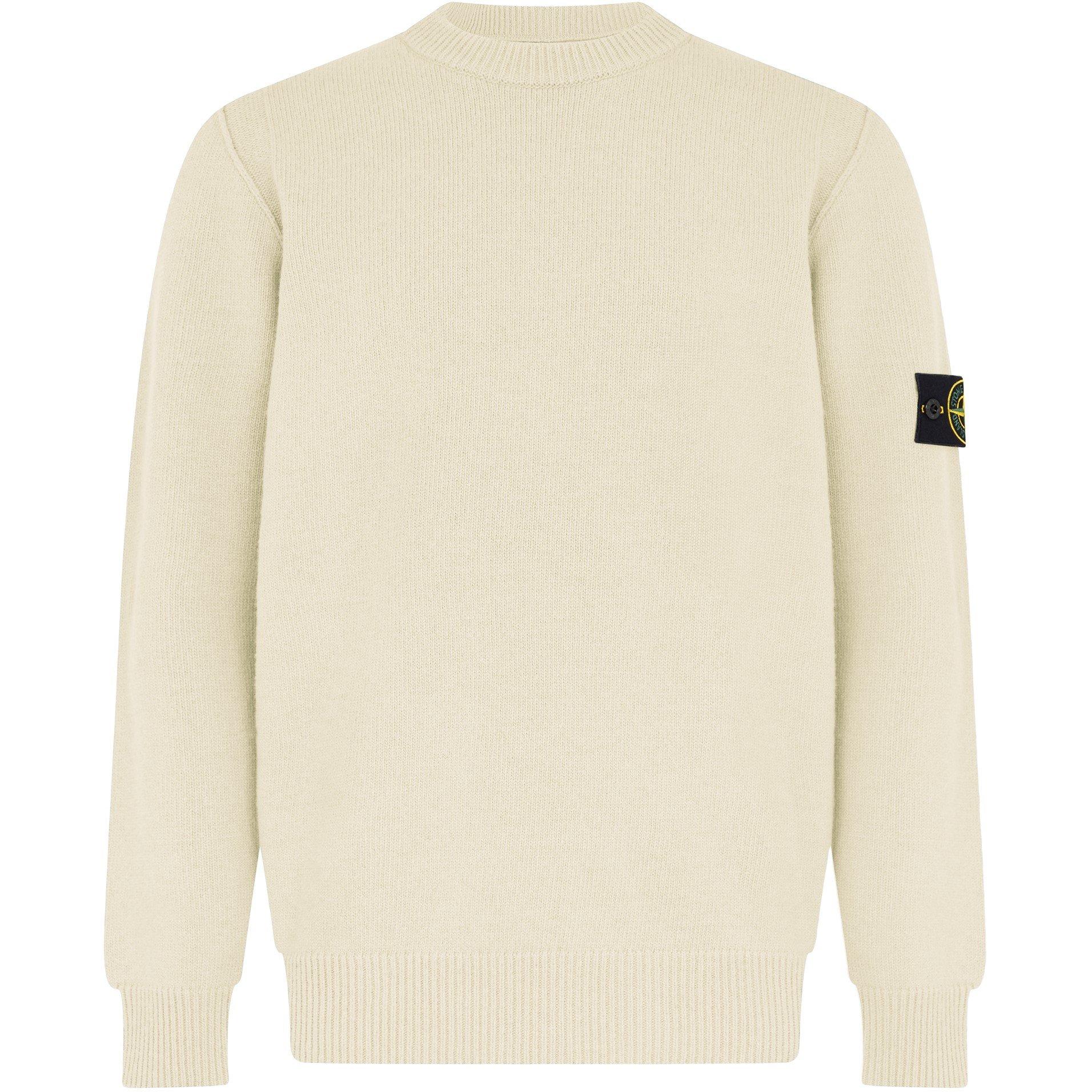 Stone Island | Lambswool Crew Neck Knit Jumper | Jumpers Stone Island | Lambswool Crew Neck Knit Jumper | Jumpers
