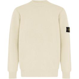 Stone Island Lambswool Crew Neck Knit Jumper