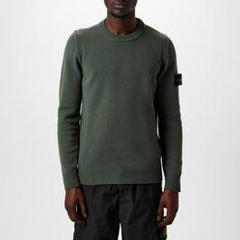 Stone Island Lambswool Crew Neck Knit Jumper