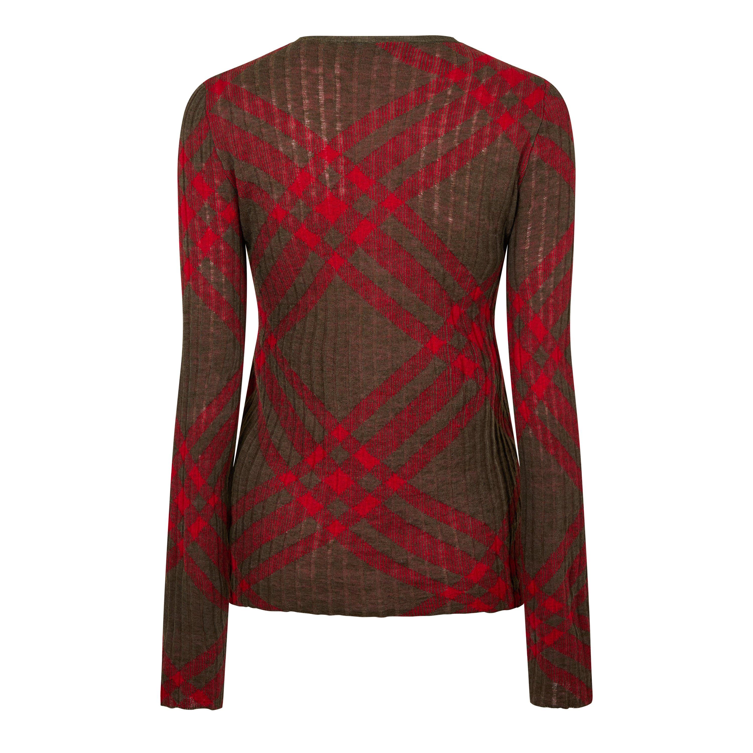 Loch - Burberry - Checked Jumper - 6