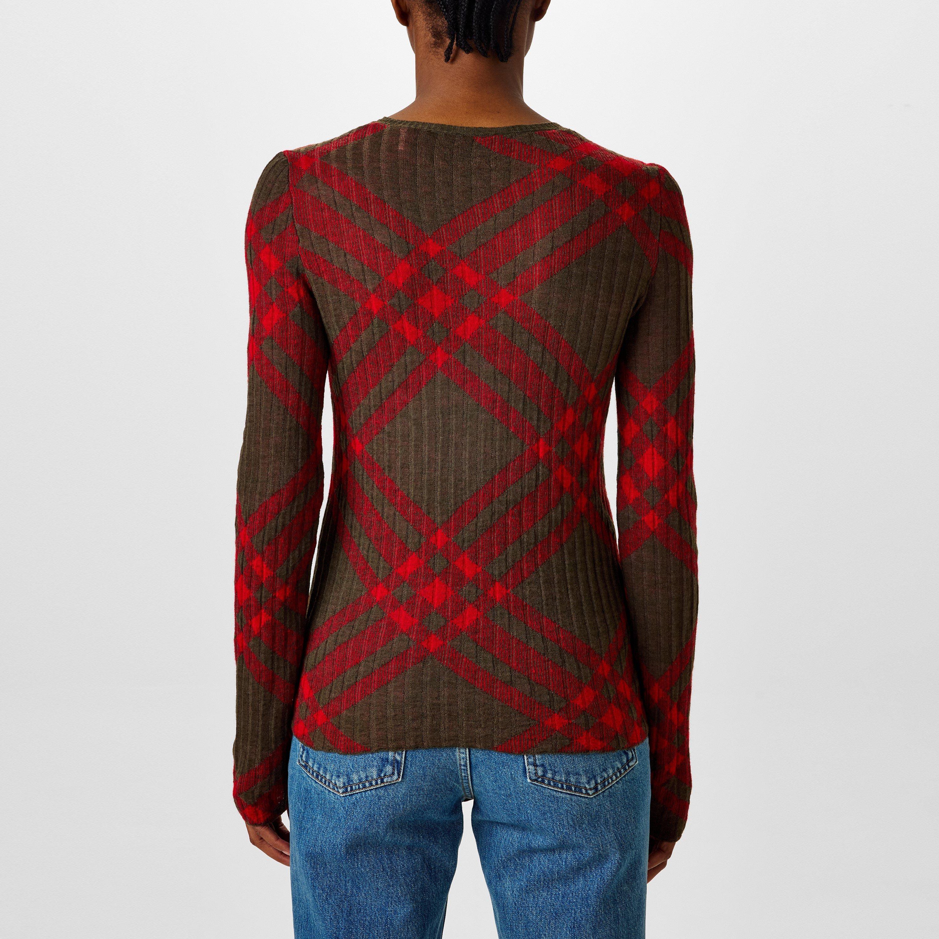 Loch - Burberry - Checked Jumper - 3