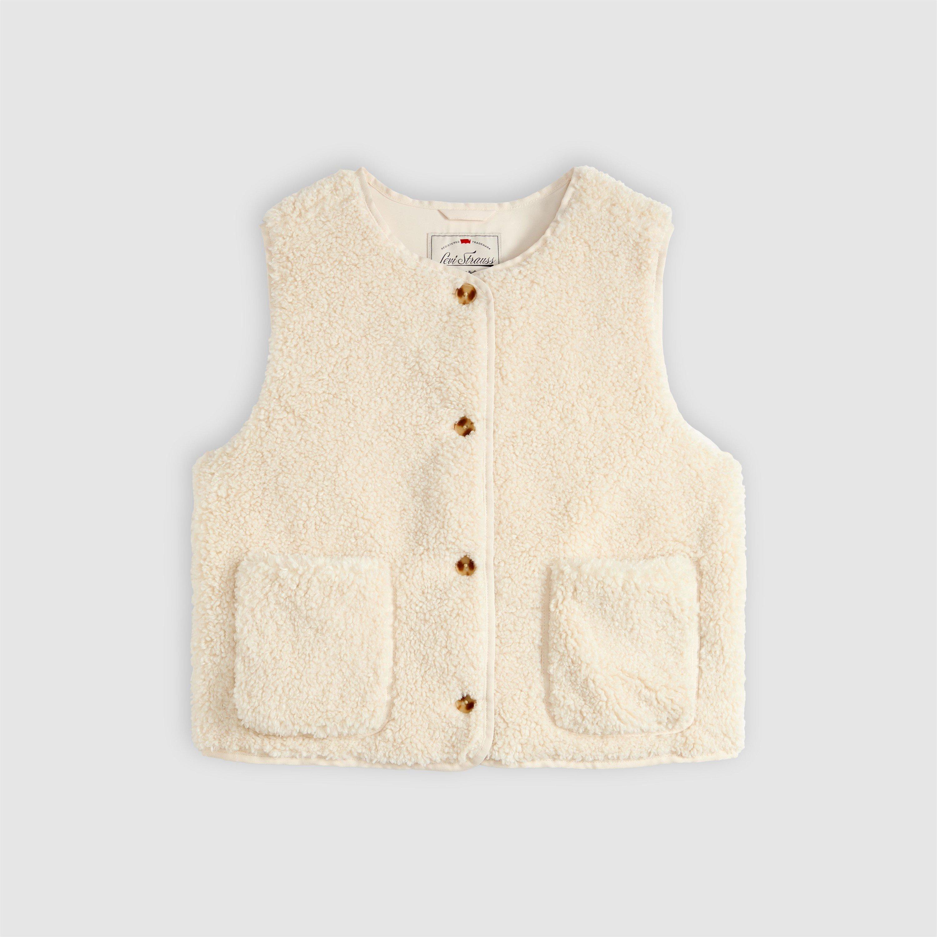White Swan - Levis - Levis Sherpa Vest Ld64 - 1