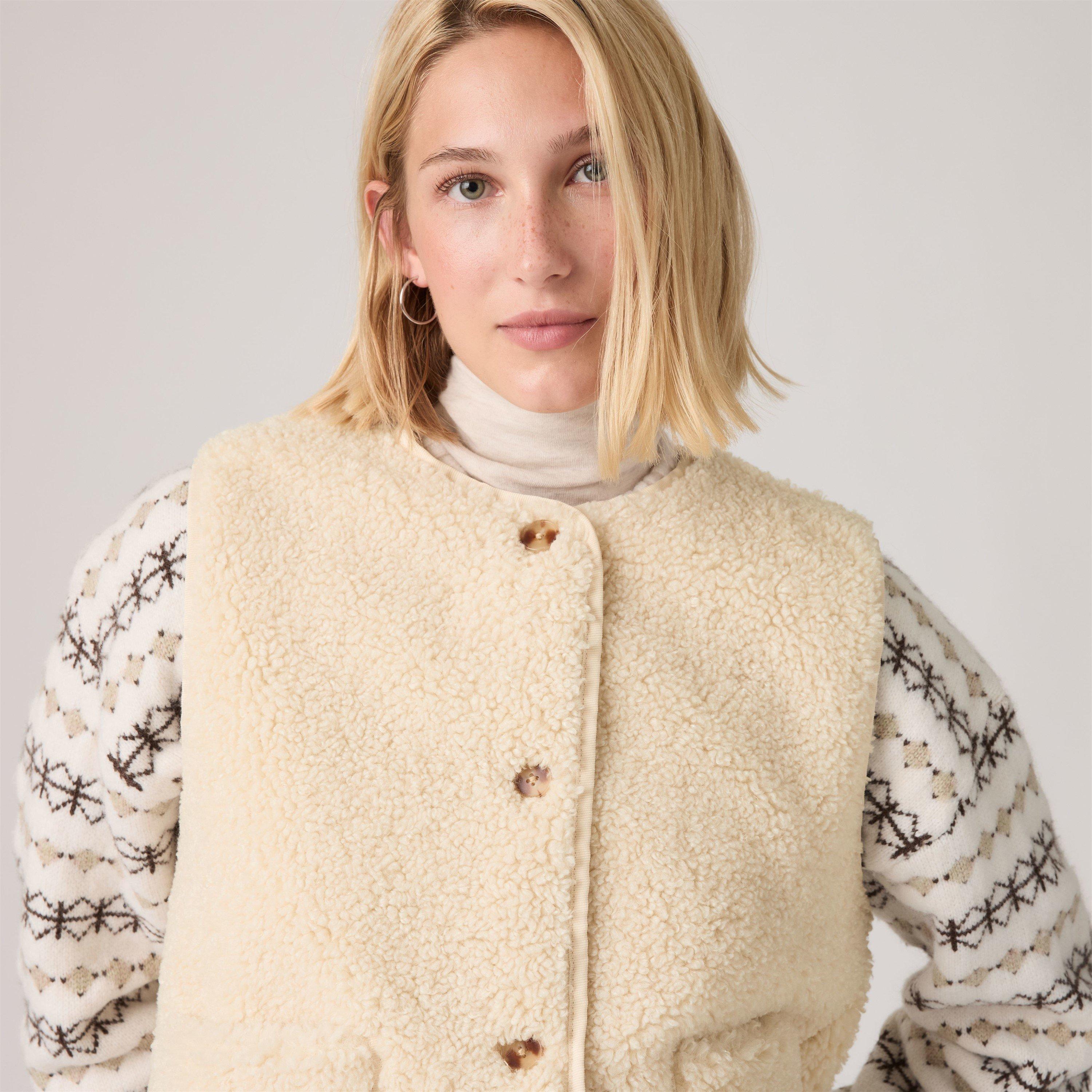 White Swan - Levis - Levis Sherpa Vest Ld64 - 5