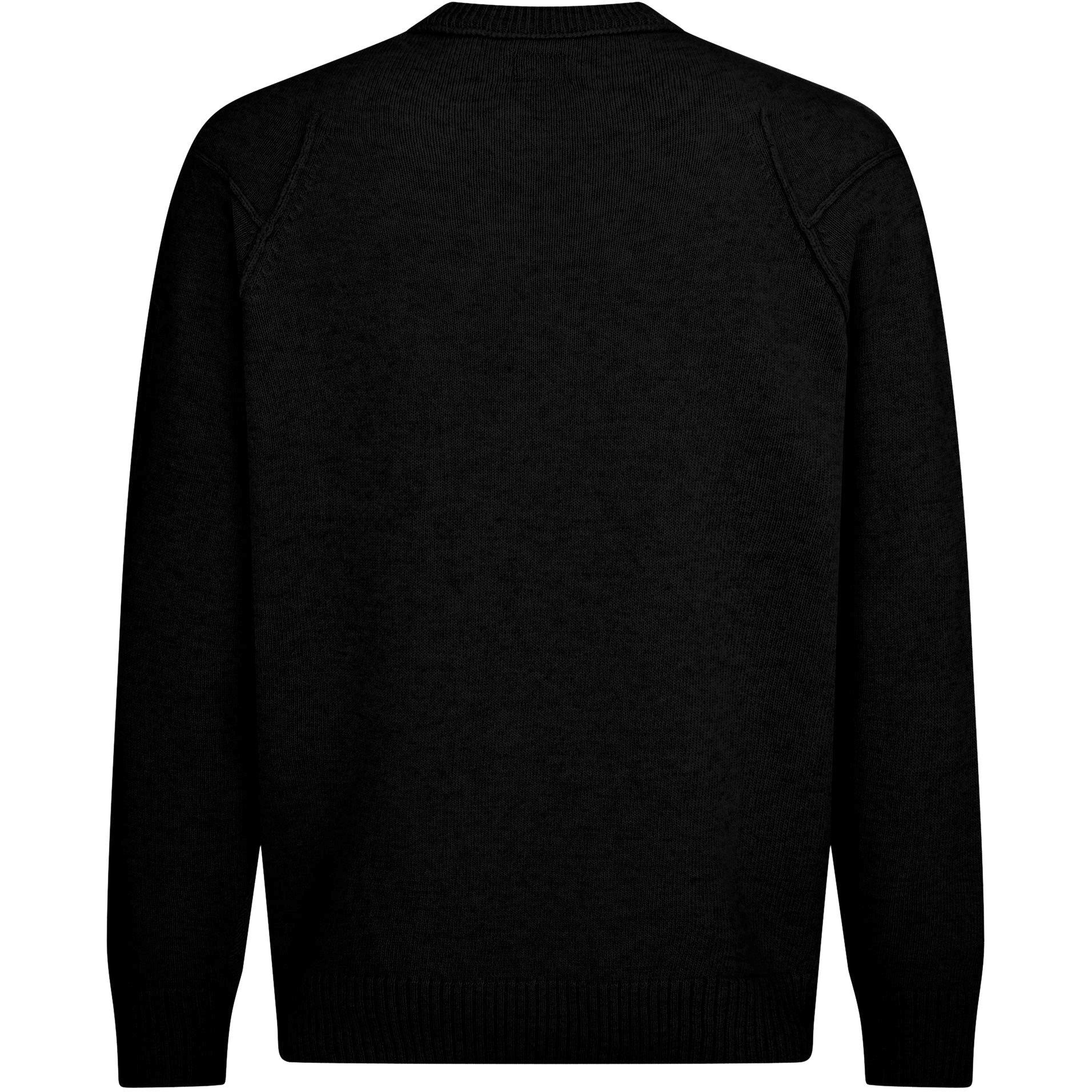 パーカー・フーディ C.P. Company Grs' Black Wool Blend Sweatshirt C.P. Company Grs' Black Wool Blend Sweatshirt | ShopSimon